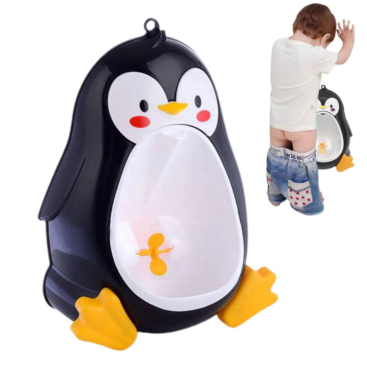 Orinatoio per vasino in Piedi – orinatoio in Piedi per Bambini Piccoli, Regolabile a Forma di, Supporto per la pipì per la Scuola Materna, WC, Bambini, Asilo