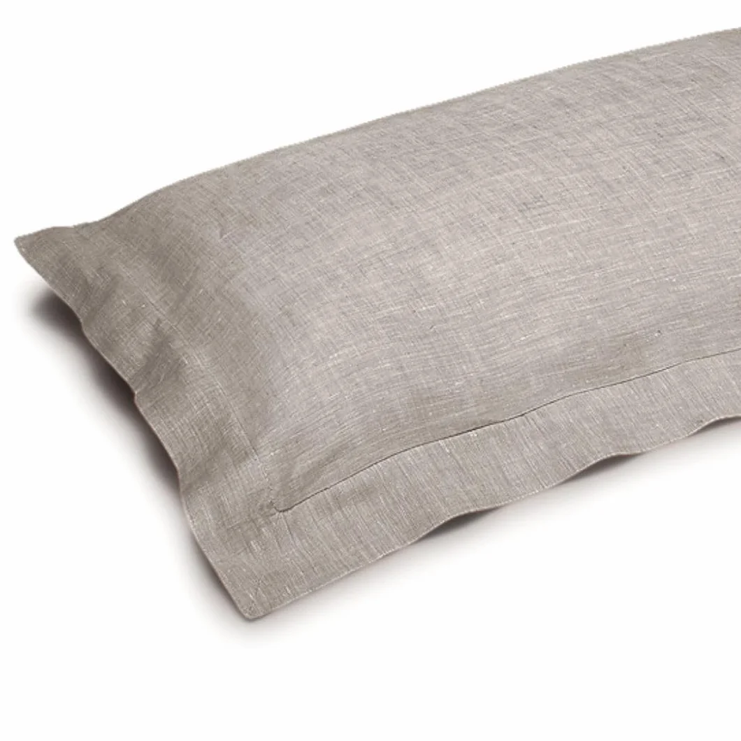 Federa letto in puro lino 100% Made in Italy 50x80cm