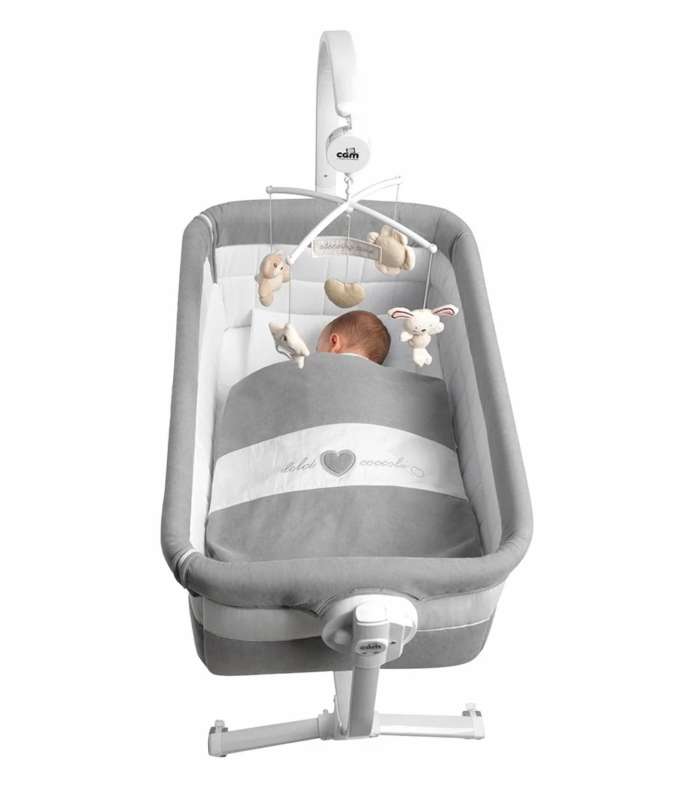 CAM Il Mondo del Bambino - art.926/T140 - Kit Tessile per culla Cullami - ideale dalla nascita - STELLINE