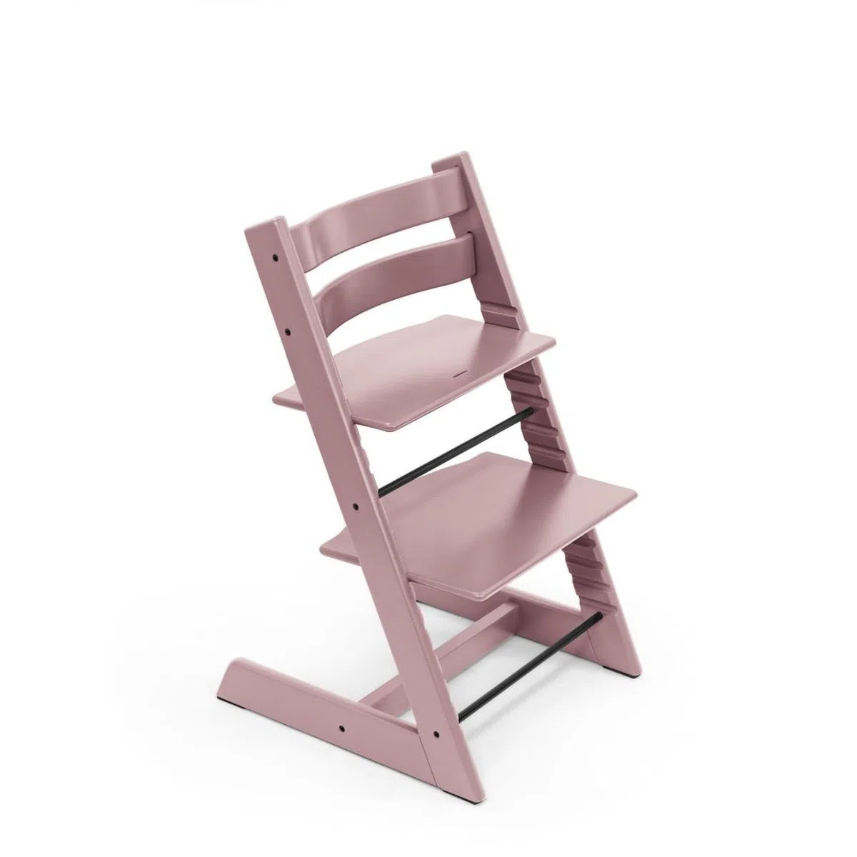 Sedia Tripp Trapp di Stokke, Mauve - Sedia evolutiva e interamente regolabile per neonati, bambini e adulti - Comoda, confortevole ed ergonomica