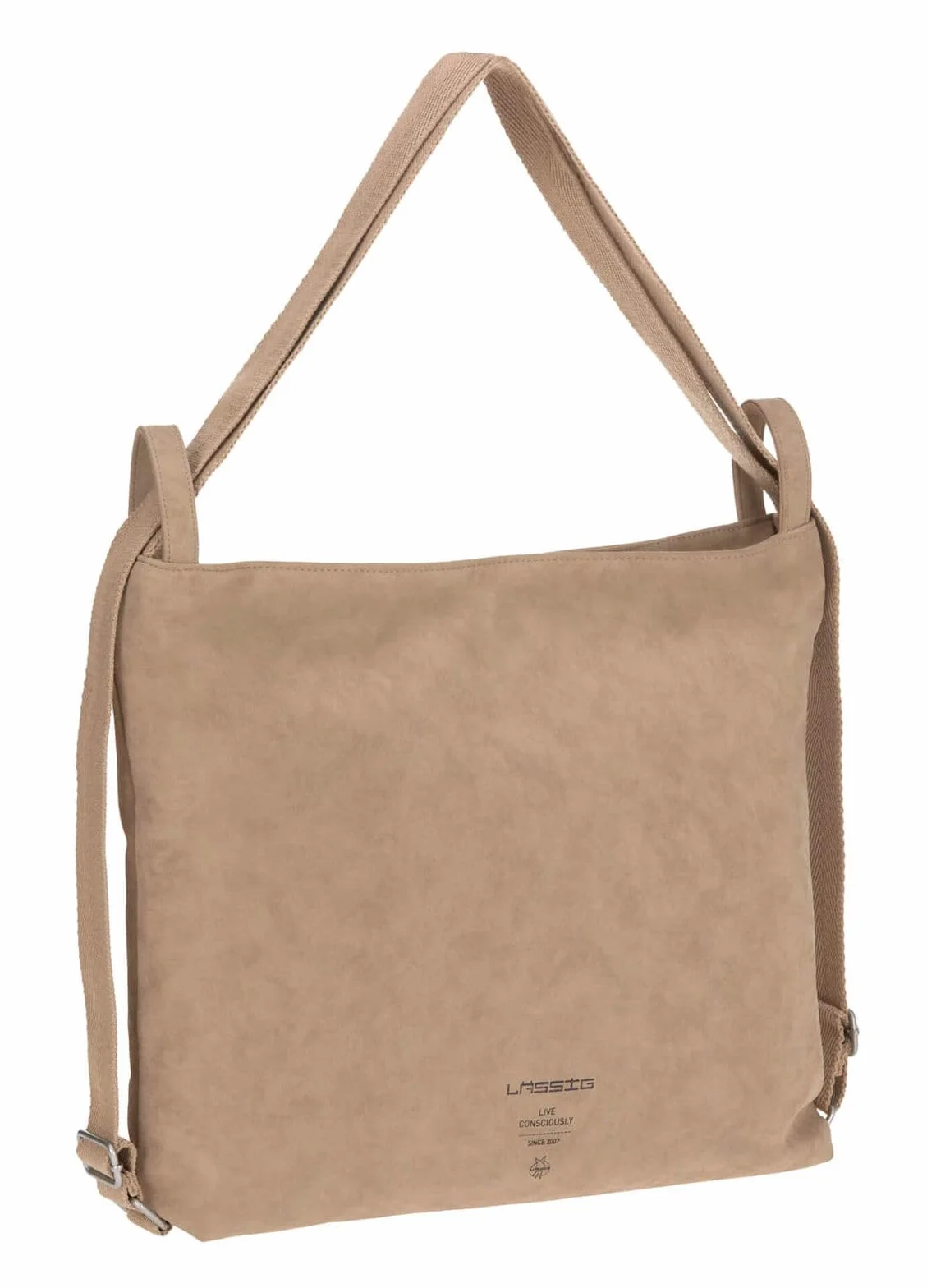 Lässig Borsa fasciatoio Tender Conversion Bag camel beige
