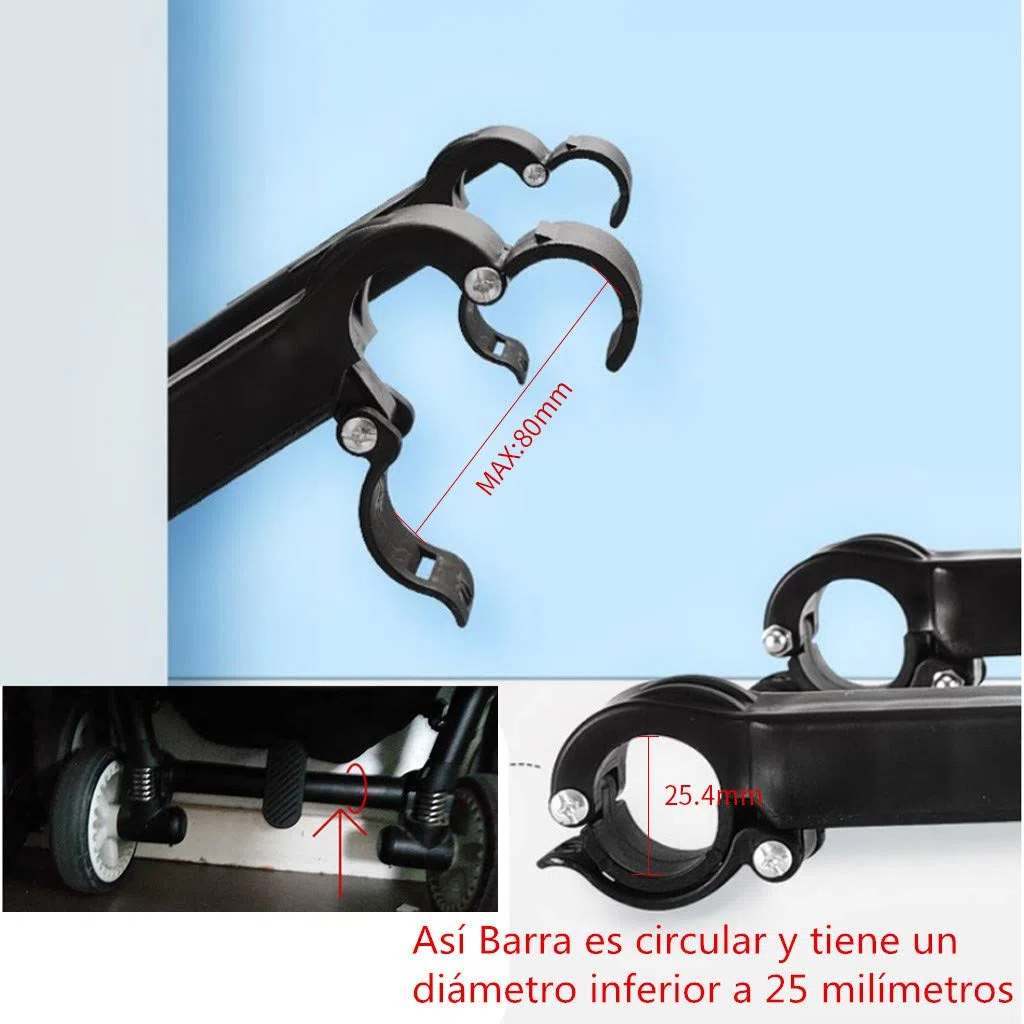 Piattaforma Passeggino con Sedile Monopattino Carrello Rimovibile e Assemblabile (Rosa)