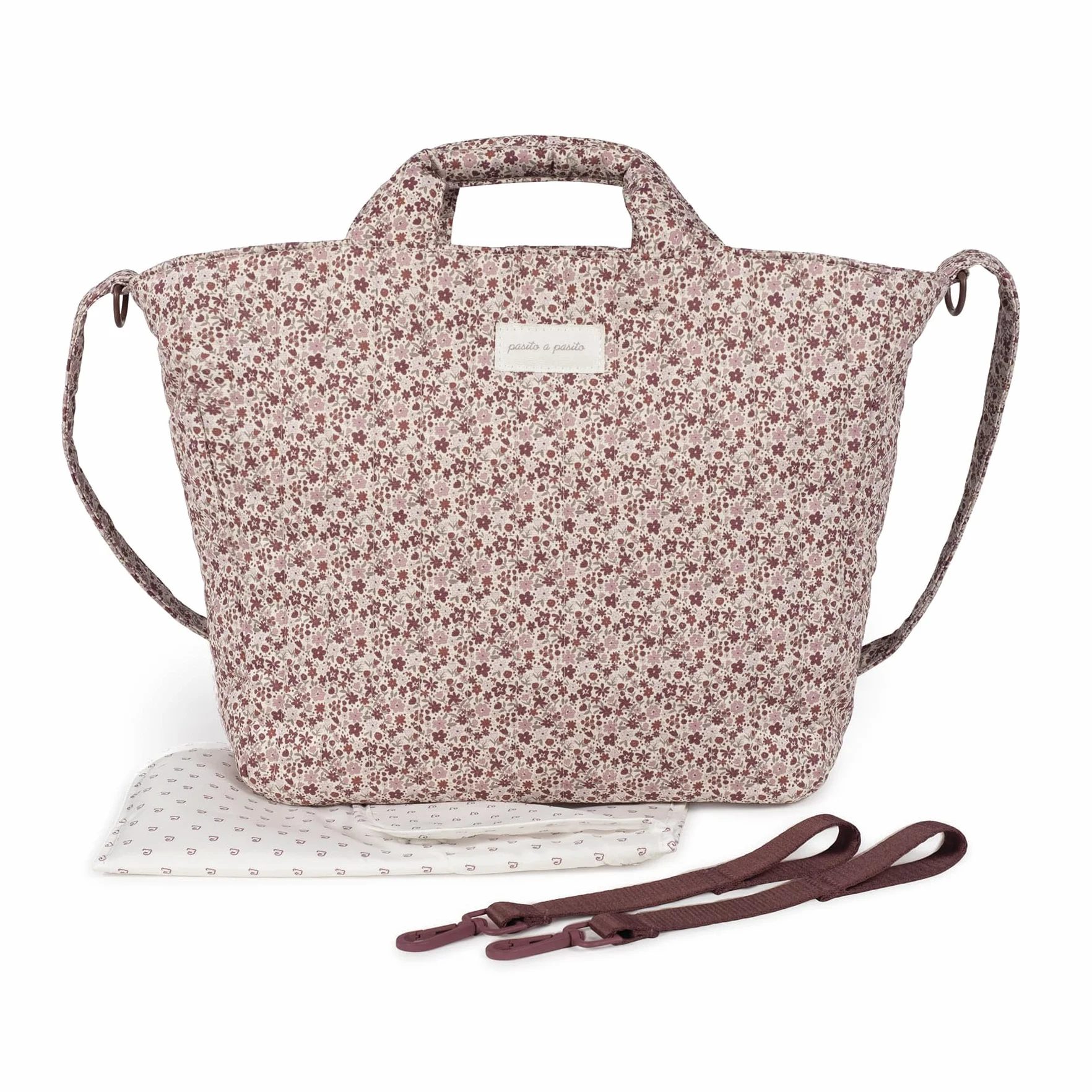 BORSA CANASTILLA CHERRY FIORI