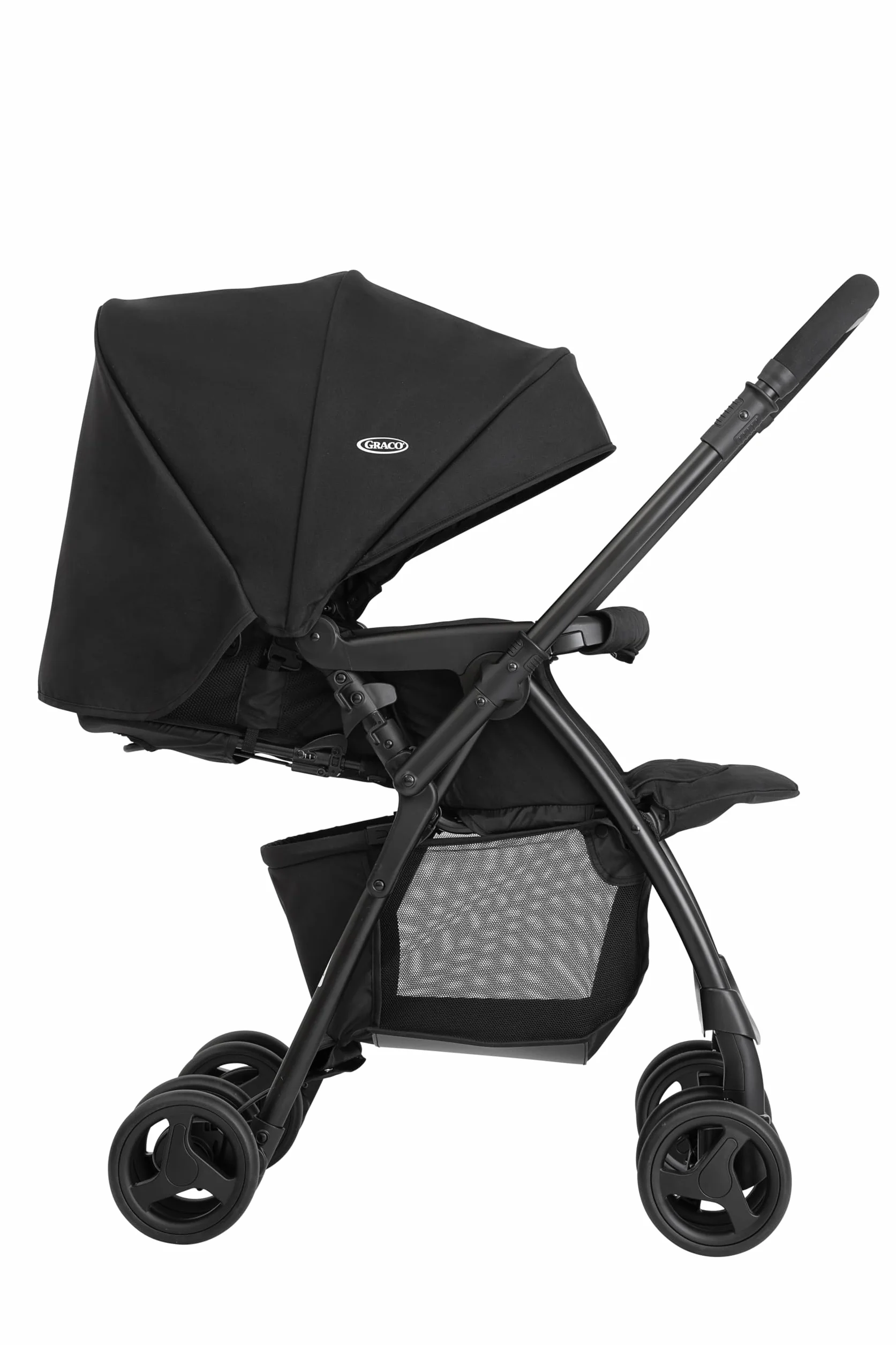 Graco Revaya Sistema da viaggio passeggino chiusura veloce seggiolino auto neonato Midnight