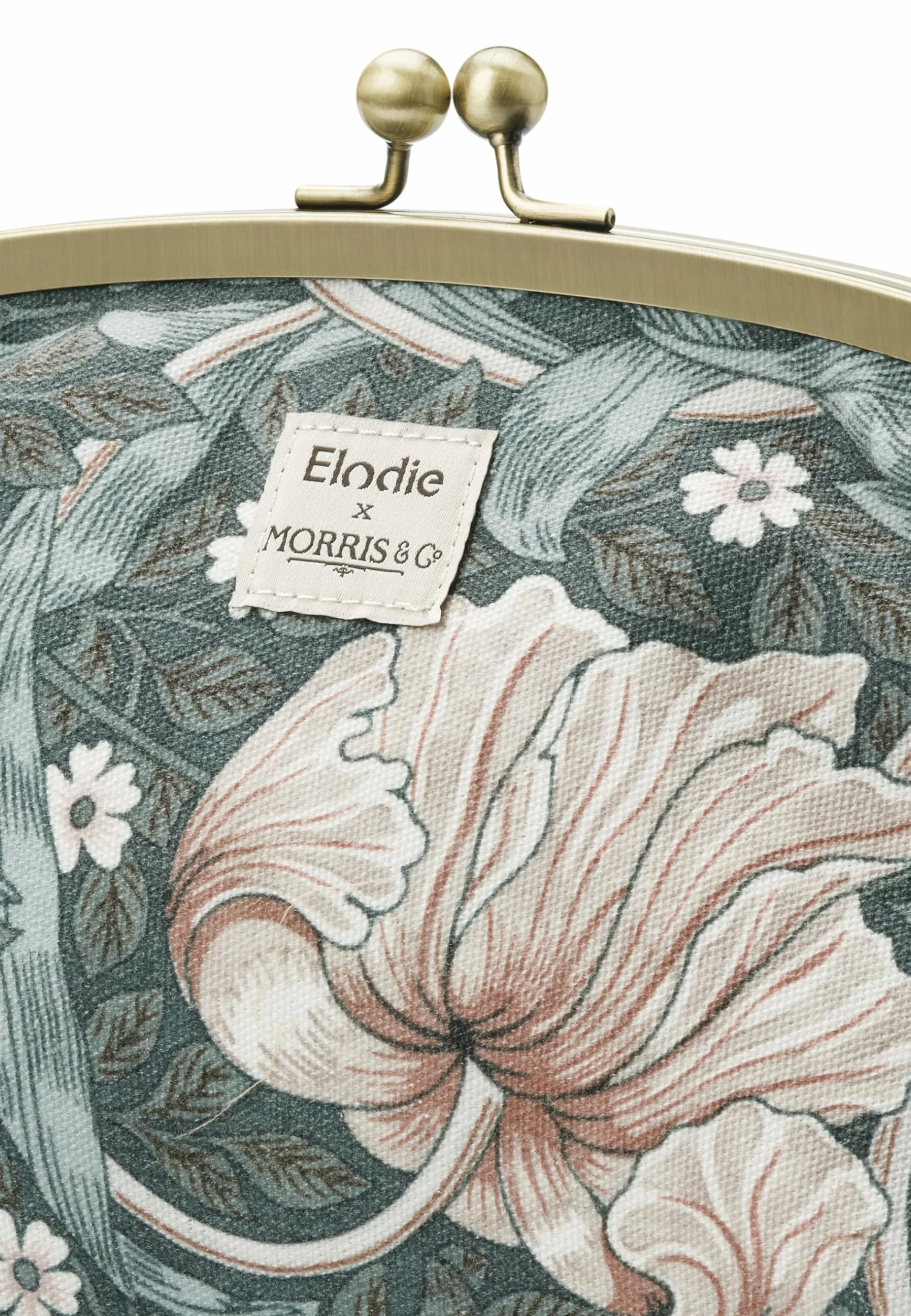 Elodie Details Beauty Case Zip&Go Borsa da Viaggio in Tela di Cotone Ampia Apertura
