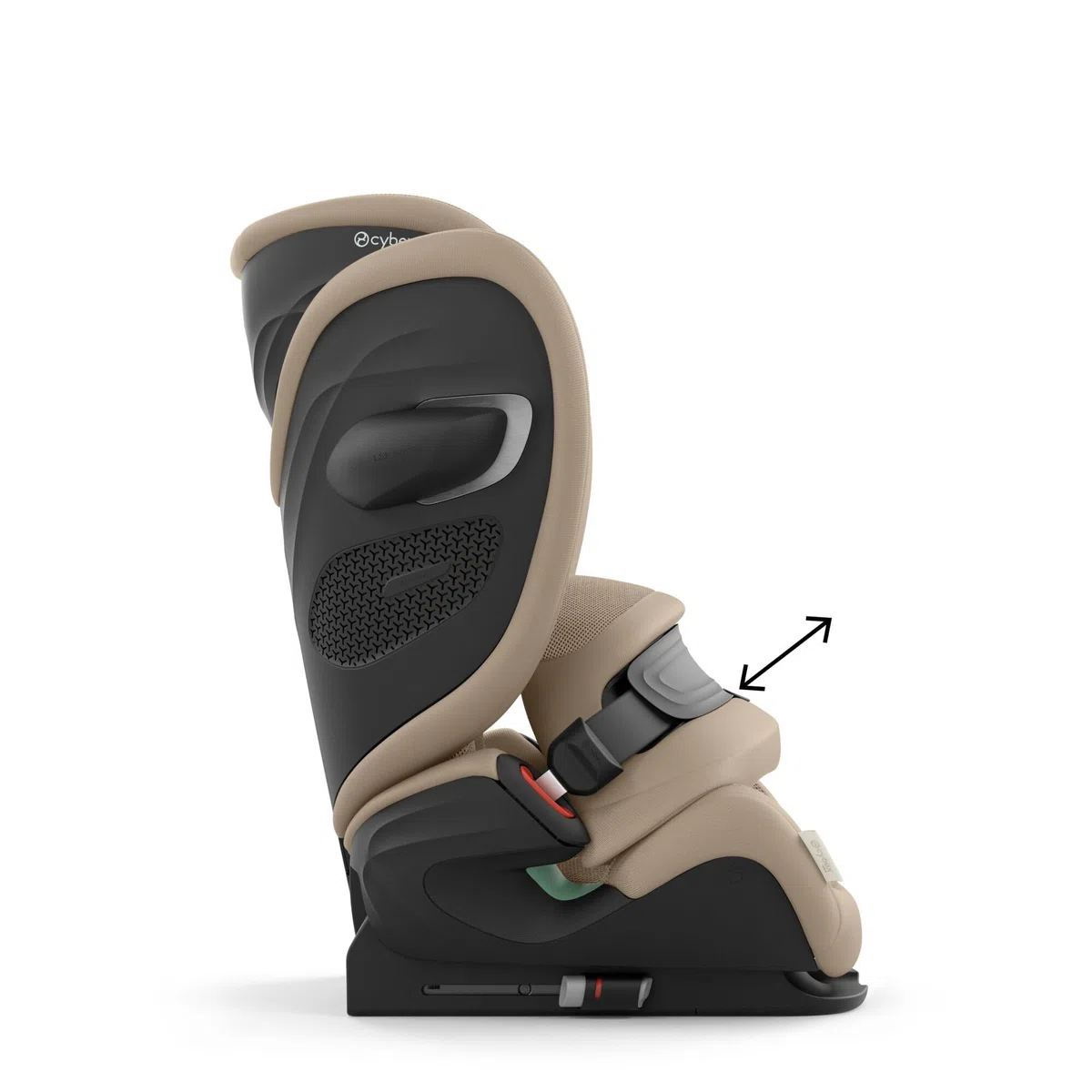 CYBEX Gold Pallas G3 i-Size Plus Seggiolino Auto , 76 - 150 cm, da circa 15 mesi a circa 12 anni (da circa 9 a 50 kg), Almond Beige
