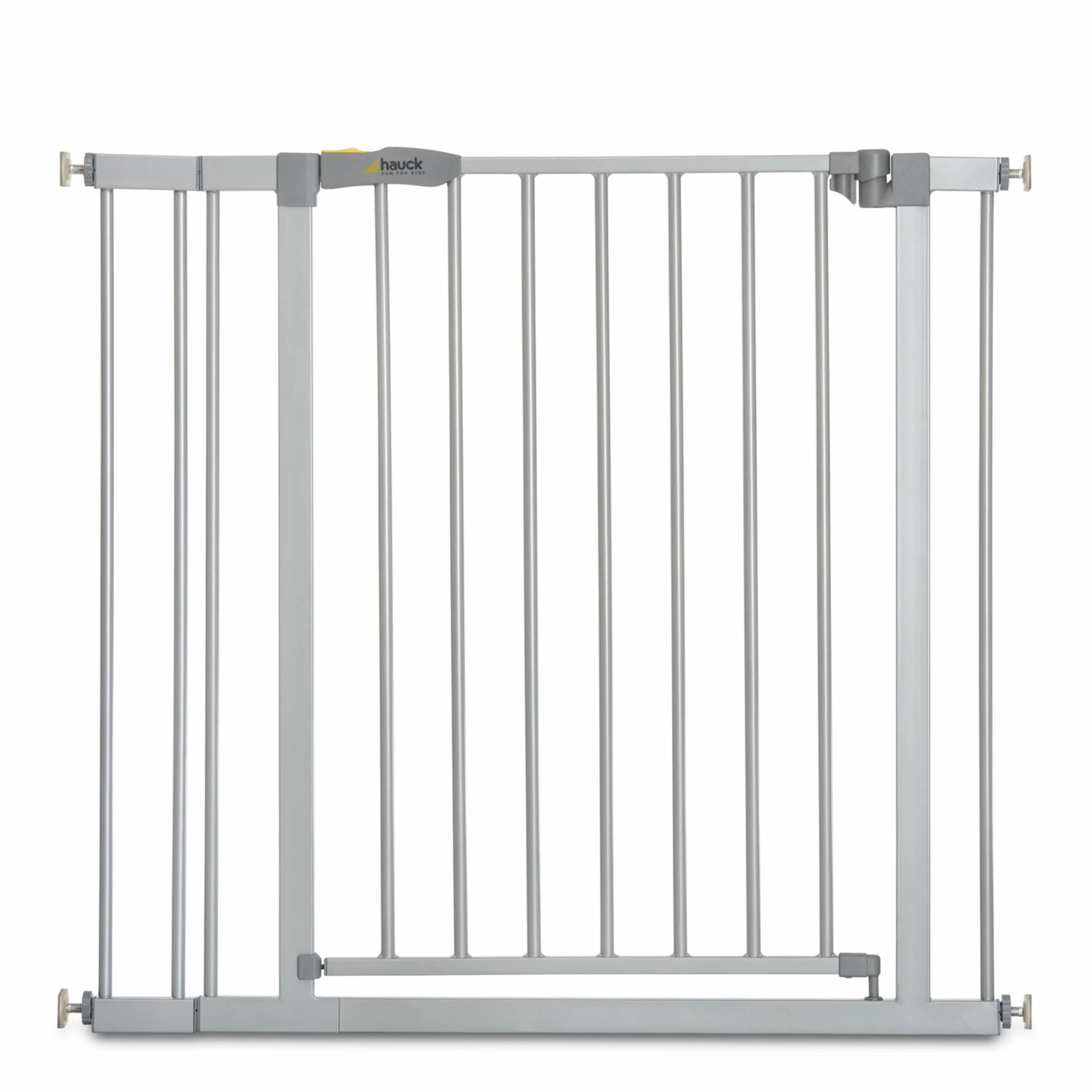 Hauck Stop N Safe 2 Cancelletto di Sicurezza Bambini e Cani 84-89 cm Barriera Porta e Scala Chiusura Manuale Montaggio a Pressione Senza Fori Interno