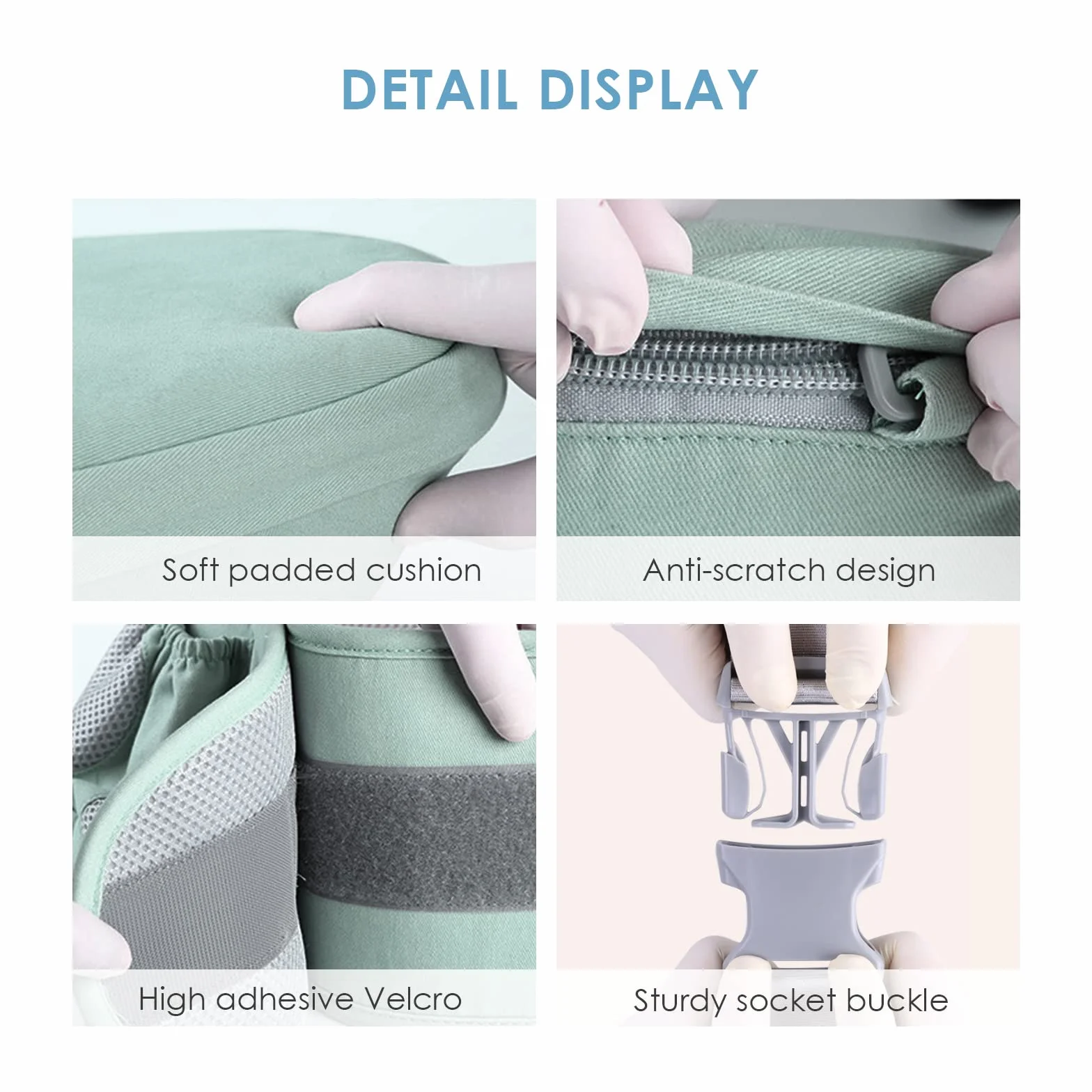 SONARIN Hipseat Marsupio,Ergonomico Neonati Marsupio Supporto del Sedile Portantina Bebè Seggiolino Puro Cotone con Cintura di Sicurezza & Tracolla Singola Multi Posizioni per Bambino(Verde)