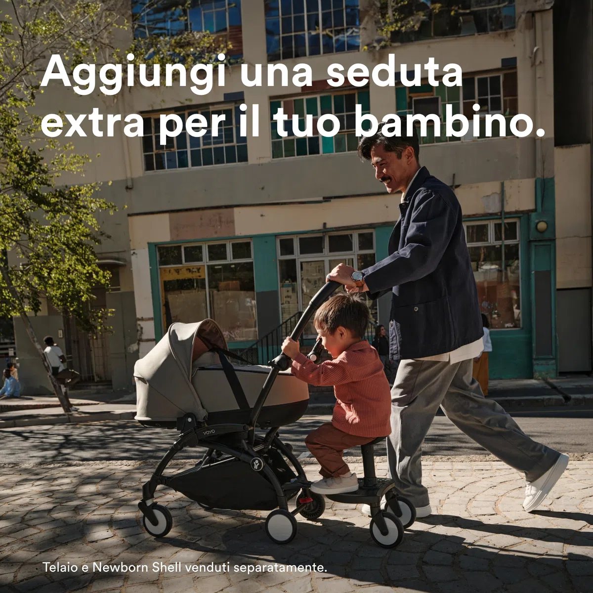Stokke YOYO Board - Per Bambini dai 24 ai 48 Mesi o Fino a 20 kg - Facile da installare sul passeggino YOYO