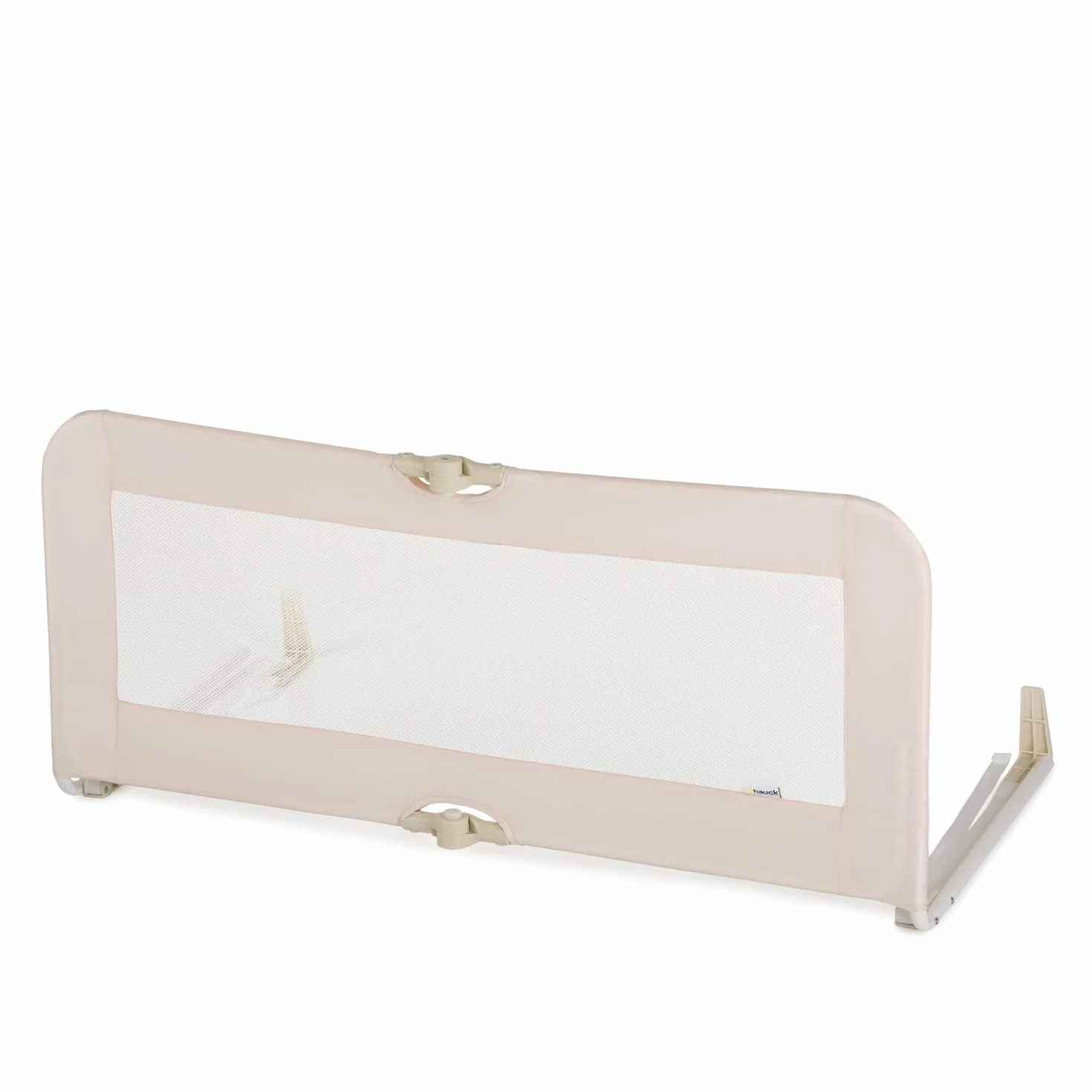 hauck Sleep N Safe Plus, Beige - Sponda Letto Bambini da 18 Mesi a 5 Anni - Grande 108 x 50 x 44 cm - Protezione per Dormire in Sicurezza - Pieghevole e Portatile