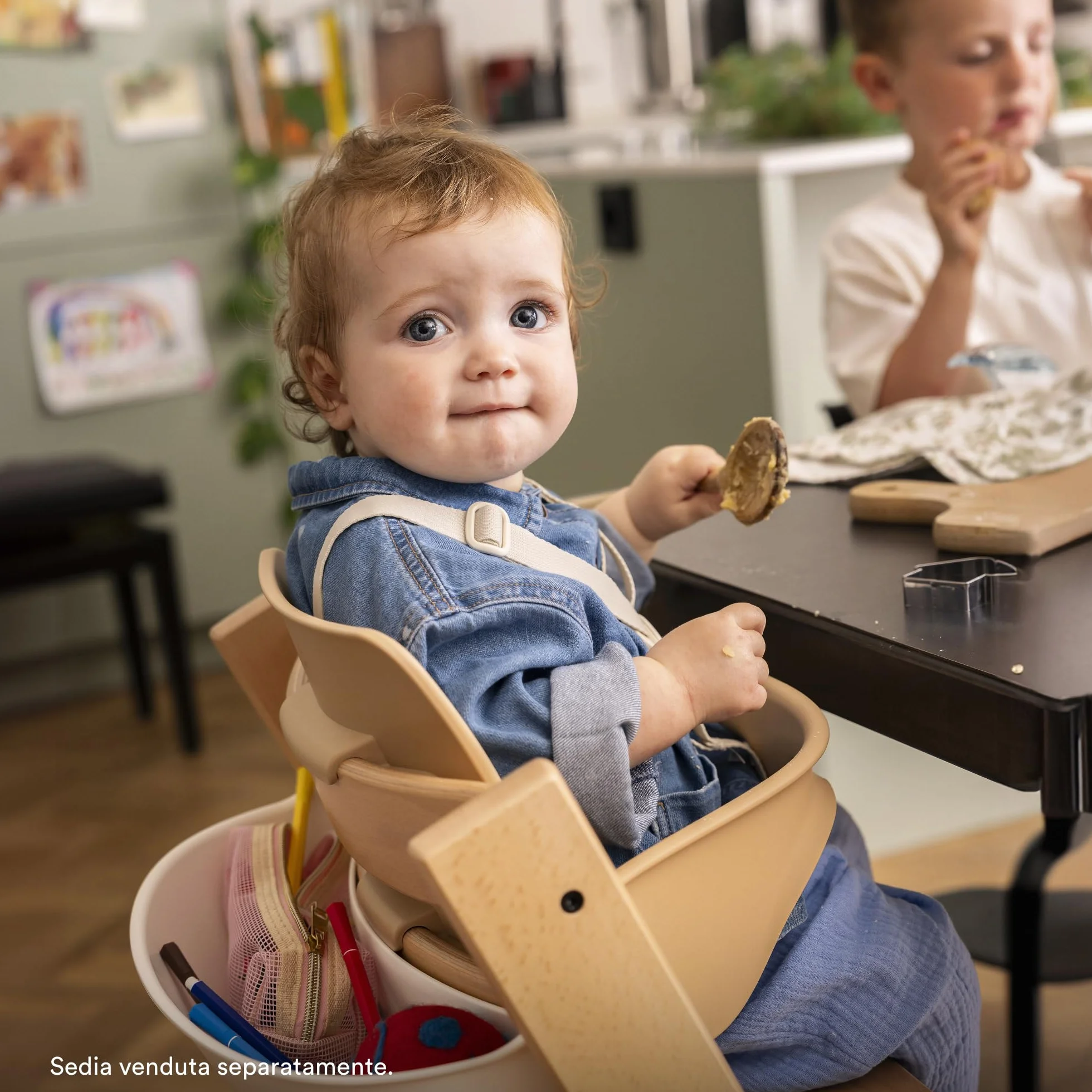 Stokke Tripp Trapp Baby Set 2 Glacier Green Seggiolone 6-36 mesi