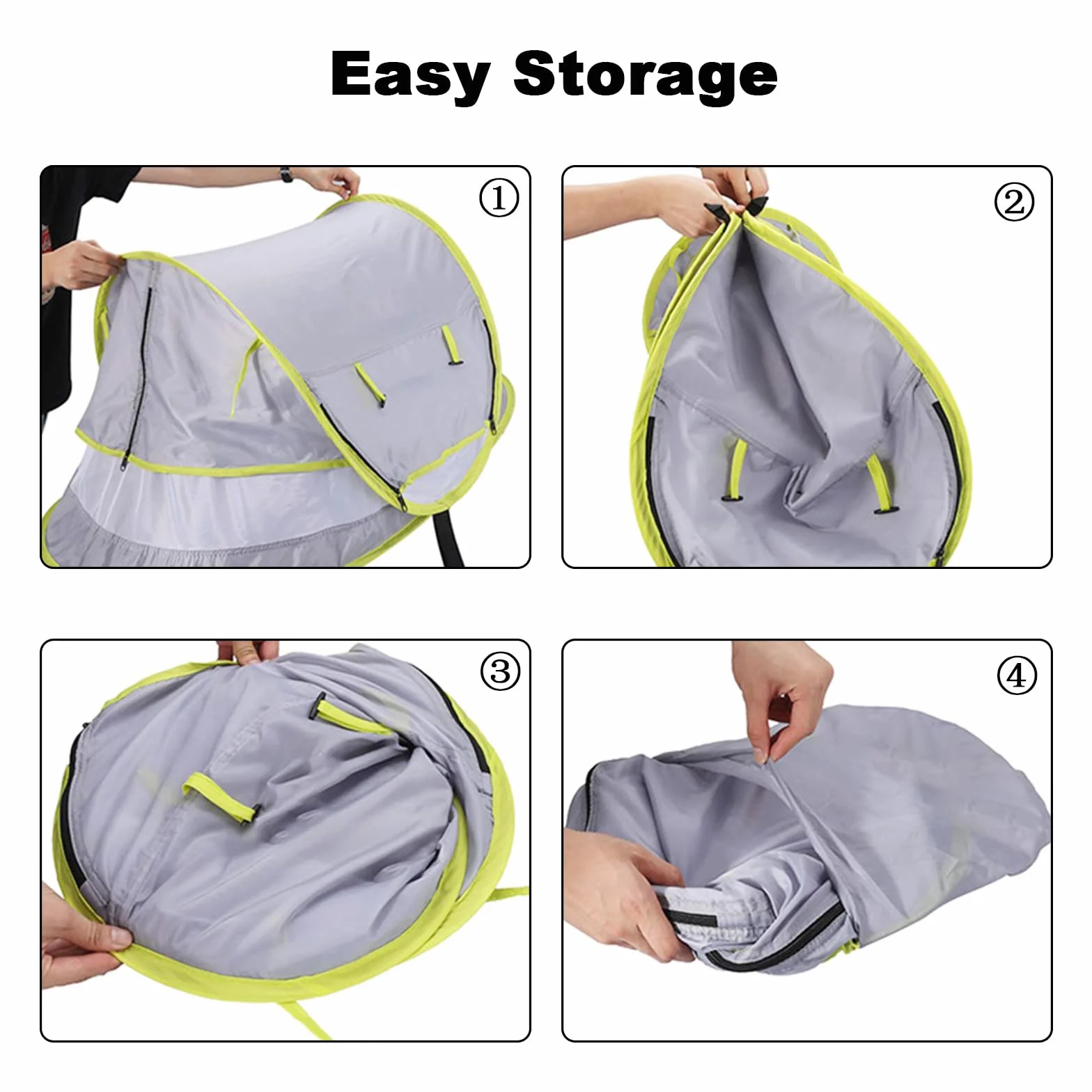 Tenda da spiaggia per bambini, portatile, ultraleggera, da spiaggia pop-up, per esterni, protezione solare UV50+, per neonati, per campeggio, escursioni, barbecue