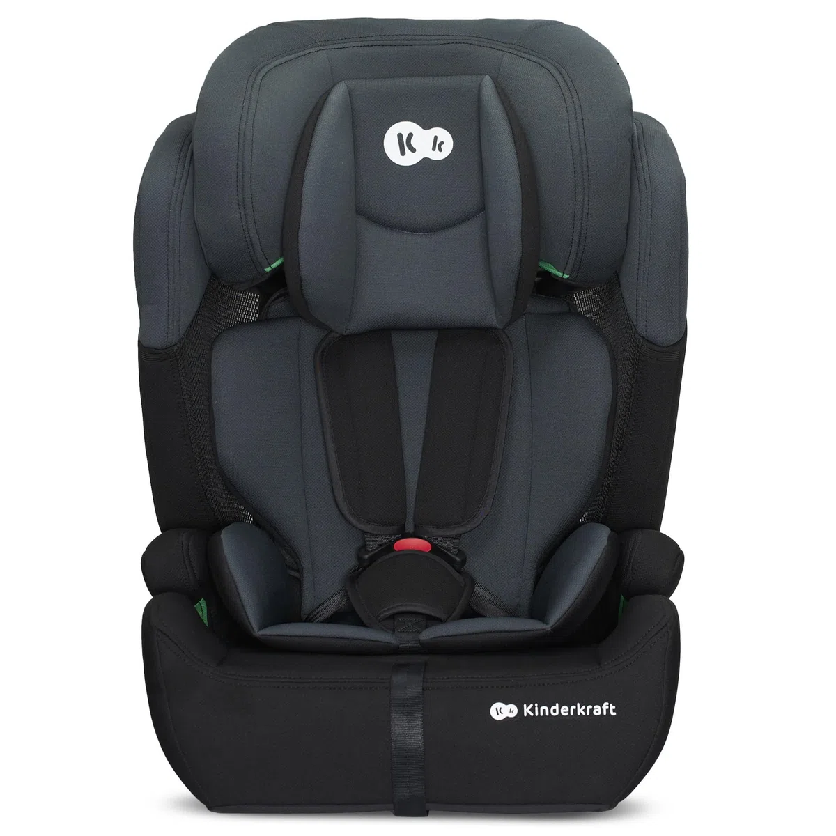 Kinderkraft COMFORT UP I-SIZE 76-150 cm Seggiolino auto 9-36 kg, Poggiatesta Regolabile di 11 livelli, Seduta spaziosa, Cinture di Sicurezza, Inserto modulare dotato, Gruppo 1/2/3, Nero