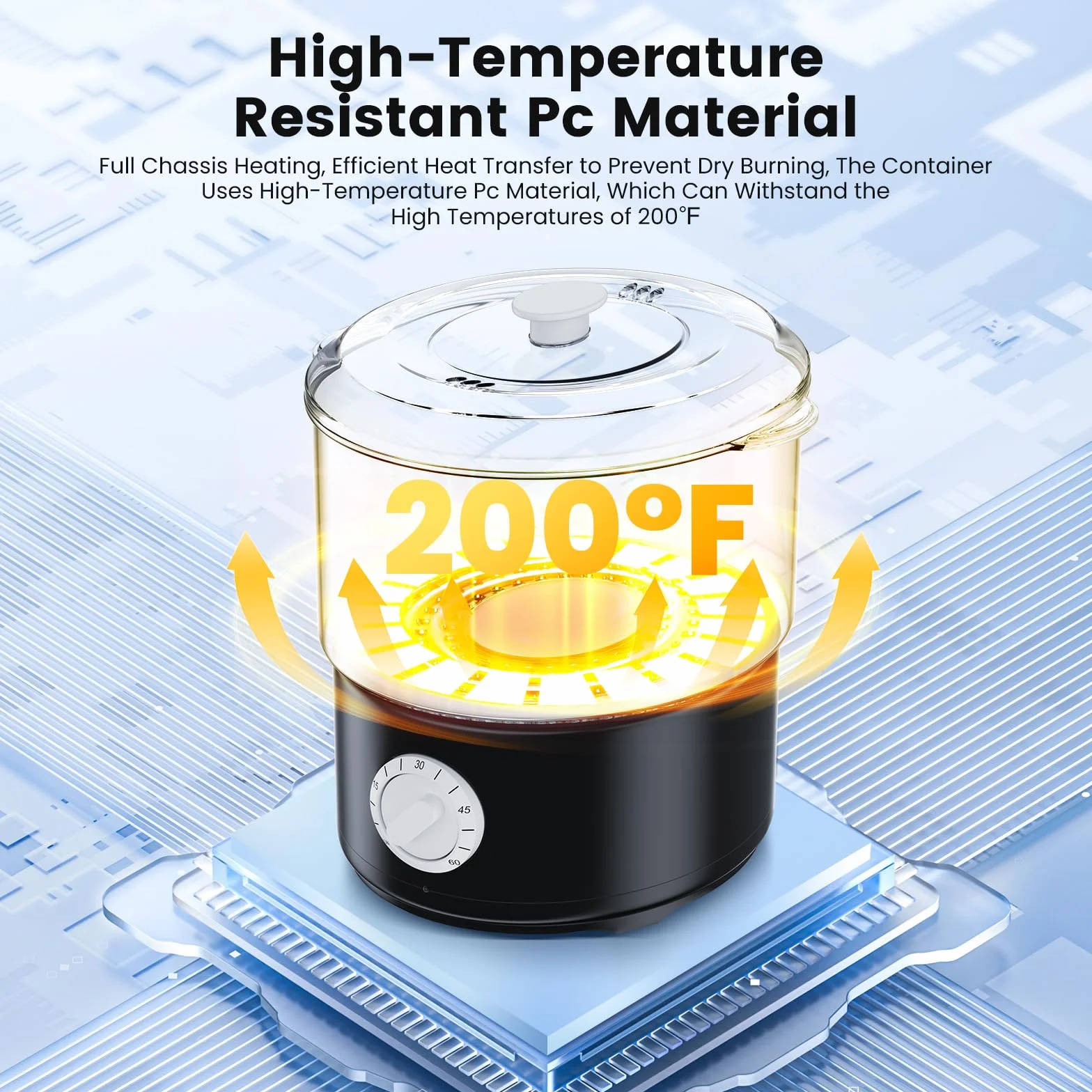 Sunowl Scaldasalviette Elettrico, Scalda Salviette con Clip Riscaldamento Rapido a 202 F in 10 Minuti, Scalda Asciugamani per Spa/Viso/Uso Domestico