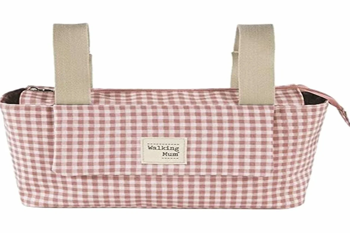 Borsa per la maternità per passeggino Walking Mum Rosa 31 x 17 x 12 cm