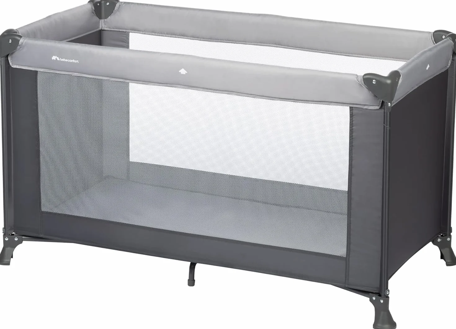 Bebeconfort Soft Dreams Lettino per bambini 0-3 Anni (0-15 kg) Culla da Campeggio 60x120 cm Pieghevole Tinted Graphite