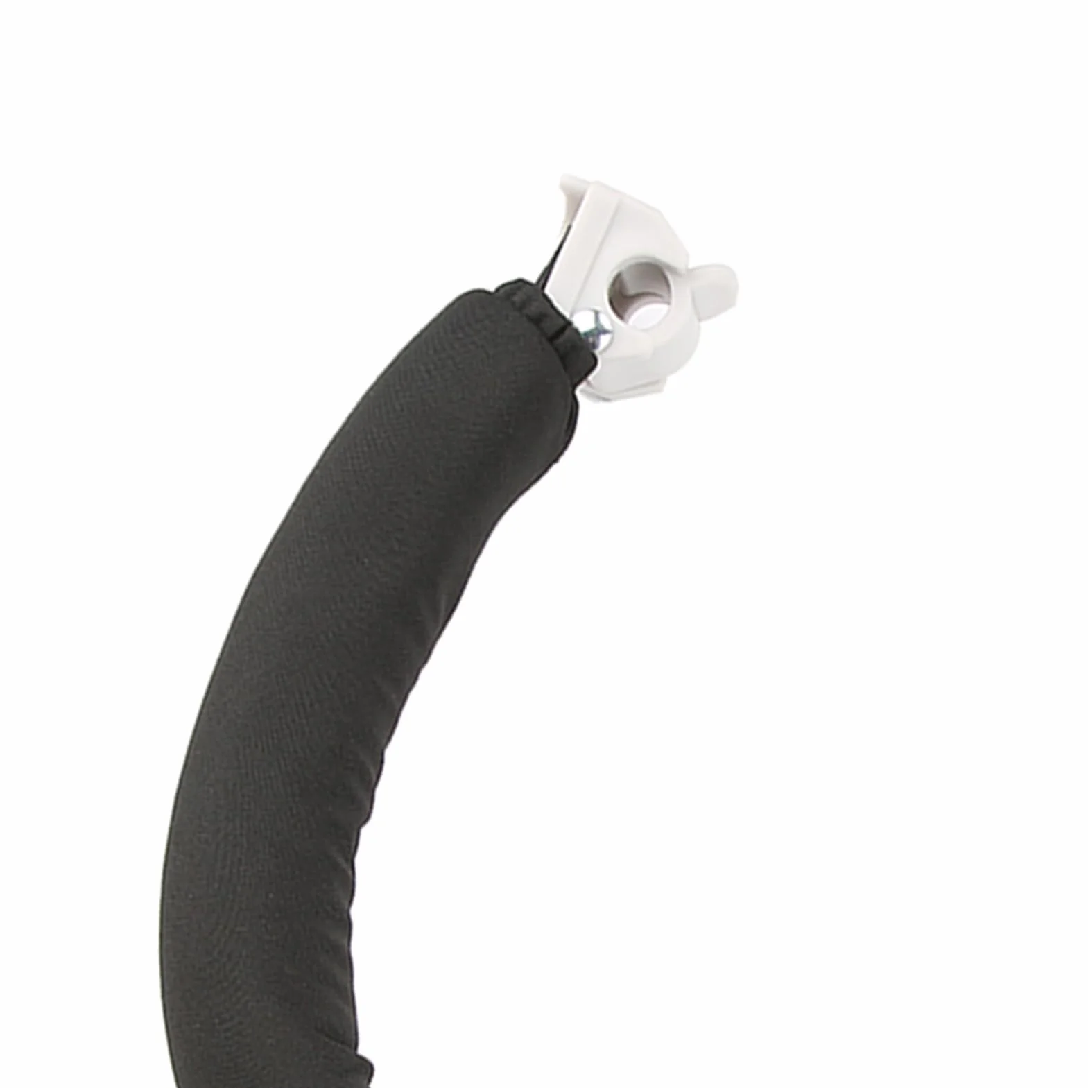 Manubrio con Barra Paraurti Regolabile Universale Yctze per Passeggini con Vassoio Snack per Passeggino (BLACK)