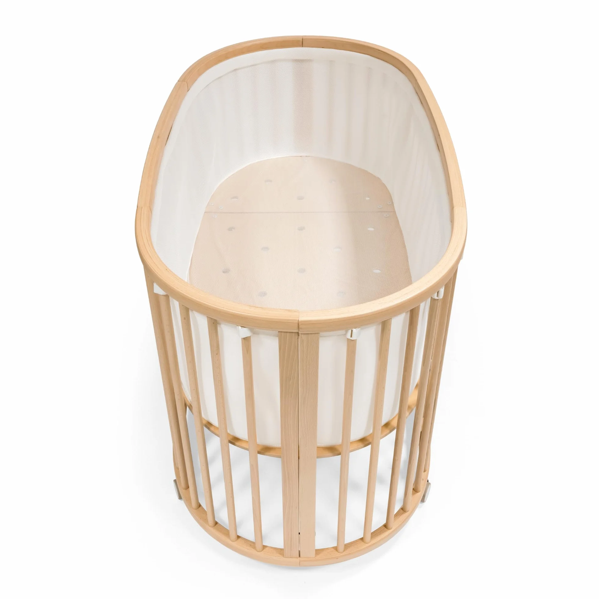 Stokke Fodera in rete Sleepi, Bianca - Rete 3D traspirante per un sonno sicuro - Compatibile con culla/letto Sleepi - Lavabile in lavatrice