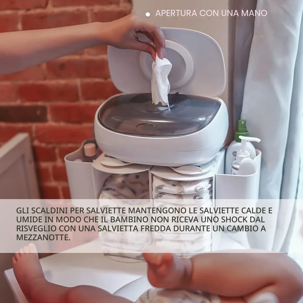 Prince Lionheart EVO Riscaldasalviette Luce Notturna Bianco Bassa Tensione Ever-Fresh System