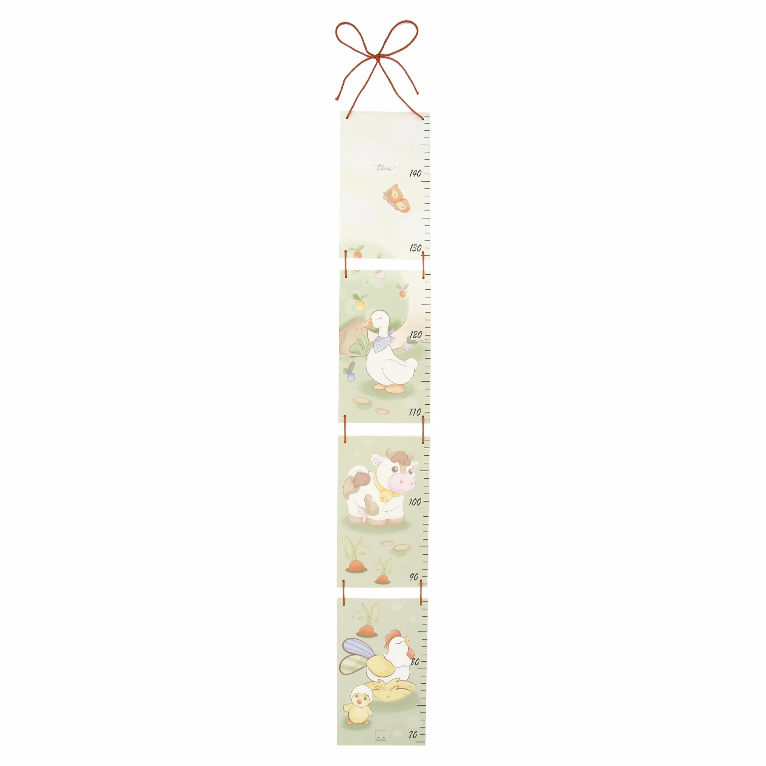 THUN Metro Crescita Legno Collezione Baby Dolce Fattoria 12 x 2 x 80 cm
