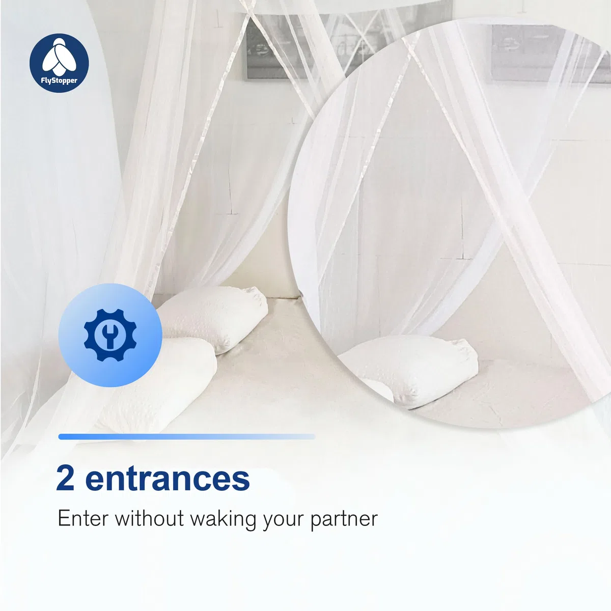 Zanzariera per letto matrimoniale XXL – 240 x 220 x 230, XXL per letto, fori fini, tenda a rete rettangolare da viaggio, protezione dagli insetti, 2 voci, facile da installare, borsa per