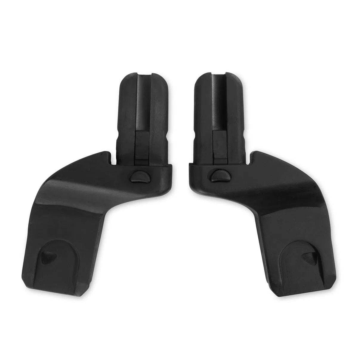 hauck Adattatori per Fissare L'ovetto Drive N Care e Altri Modelli sul Passeggino Doppio Atlantic Twin - Facili da Fissare - 1 Coppia - Nero