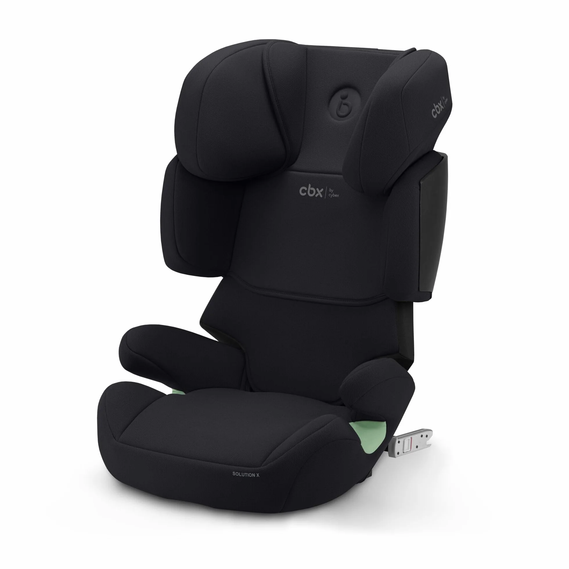 CBX by CYBEX Seggiolino Auto per Bambini Solution X i-Fix, Per Auto Con e Senza ISOFIX, Per Bambini da circa 3 a 12 Anni (100 - 150 cm), Da 15 a 50 kg circa, Pure Black