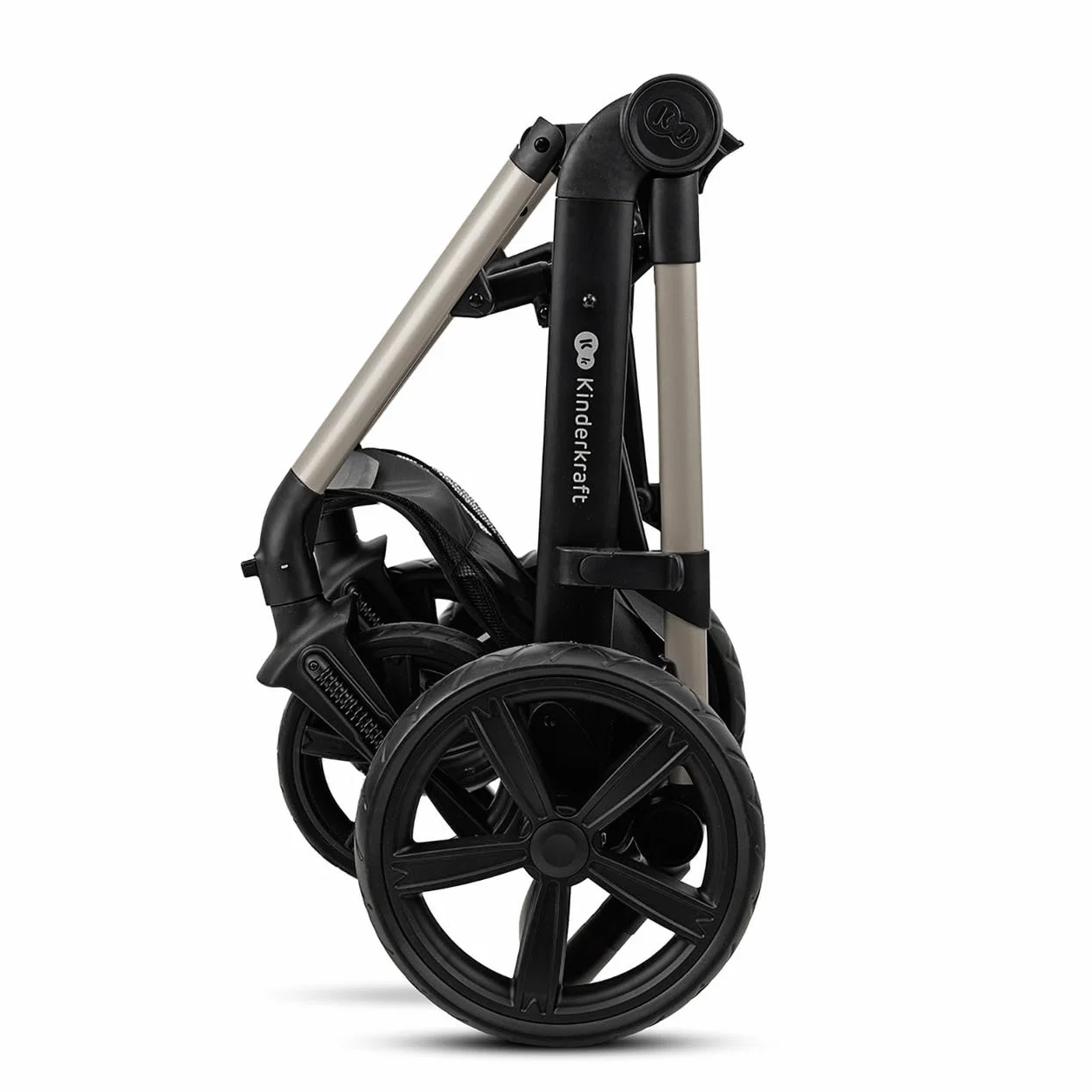 Kinderkraft MOOV 2 passeggino multifunzionale 4 in 1 trio neonato navicella seggiolino auto MINK PRO i-Size Grigio