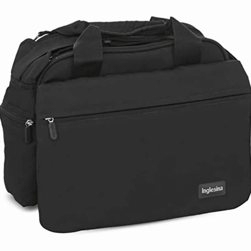 Inglesina My Baby Bag Nero Borsa Fasciatoio Neonato Multifunzione Tasca Termica Scomparti