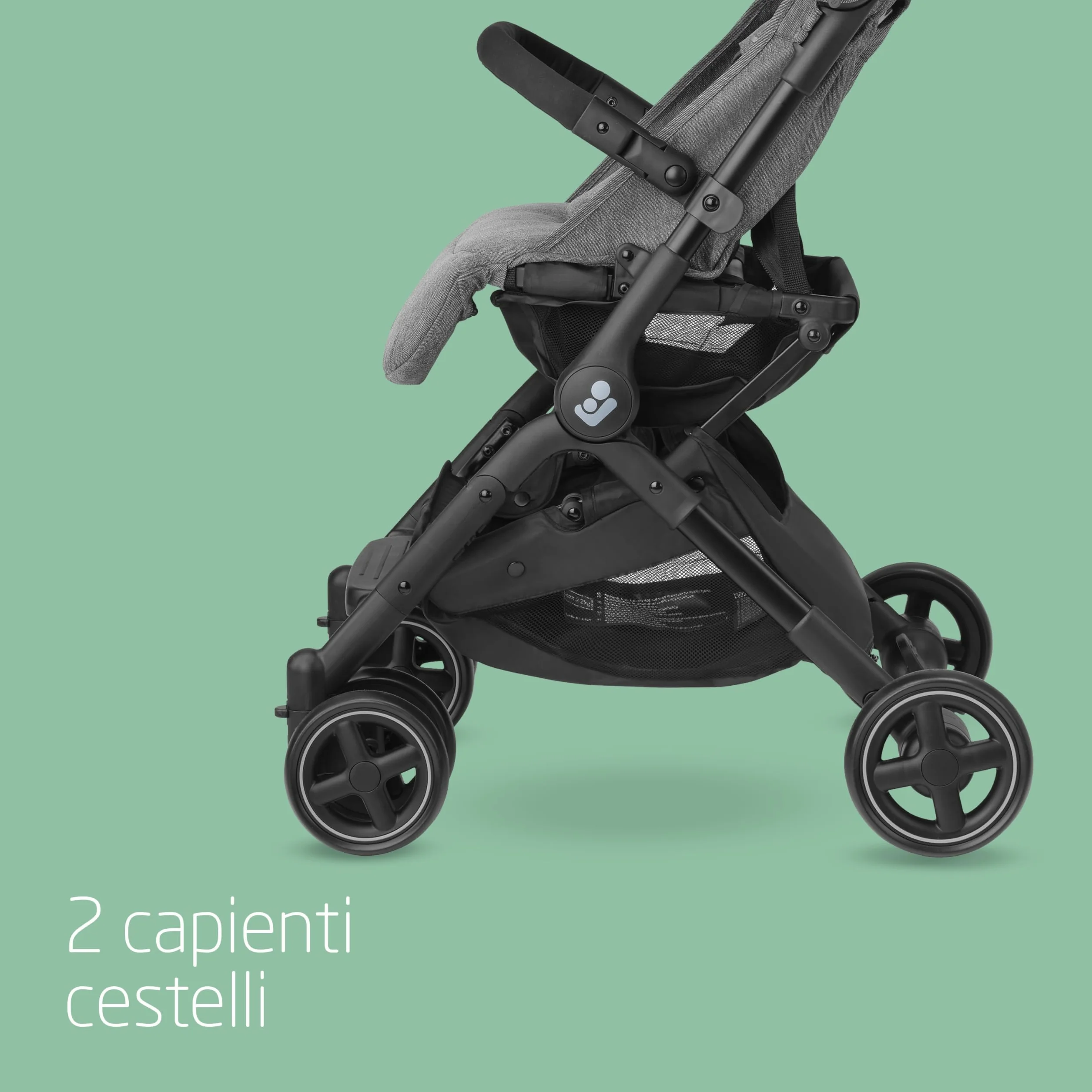 Maxi-Cosi Lara2 Passeggino Leggero Pieghevole 0-22 kg Select Grey