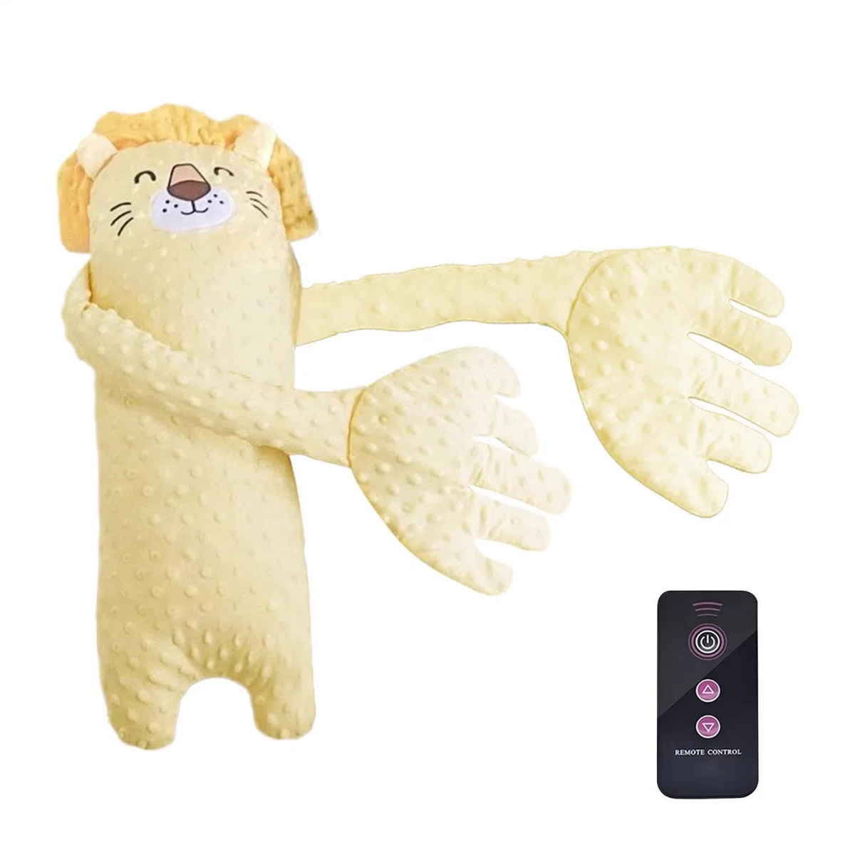 cuscinoper picchiettare la schiena del neonato - cuscinocomfort in peluche per il sonno del bambino, cuscinodi supporto per accarezzare il ritmo morbido, compagno calmante per alleviare lo stress p