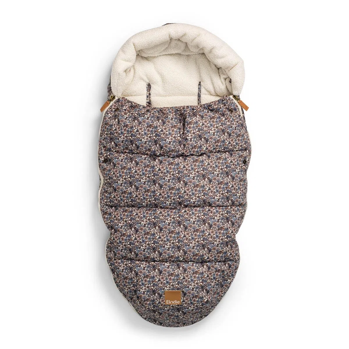Elodie Details Sacco Passeggino Invernale Universale - Coprigambe Imbottito, Sacco Termico Antivento e Impermeabile, Morbido e Caldo, Compatibile con Passeggini e Carrozzine - Giardino Blu