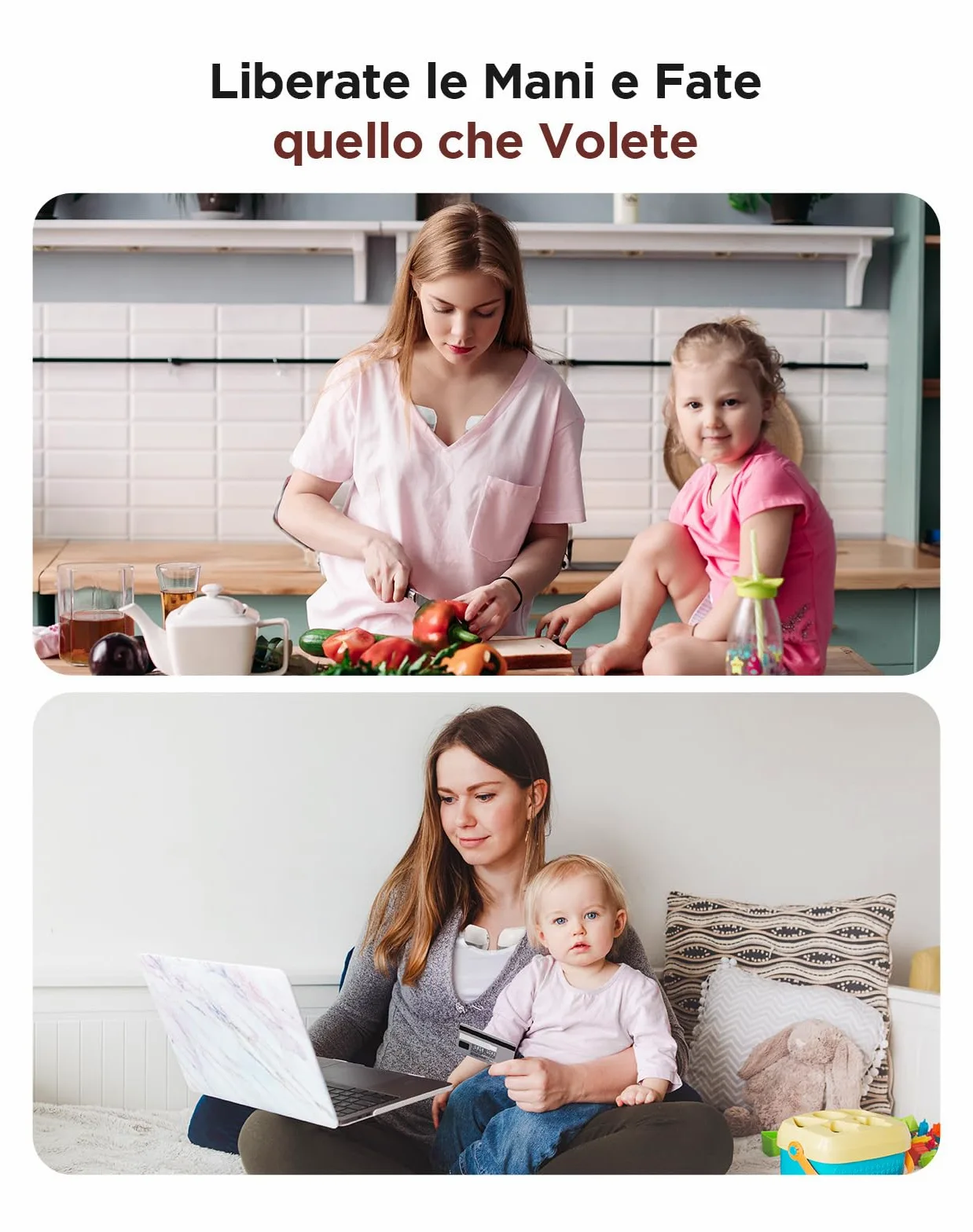 Haokoo Tiralatte Elettrico Indossabile Portatile, 201g Leggero Tira Latte Neonati Elettrico per Casa/Viaggi/Lavoro, Installazione Rapida 5s, 3 modalità e 12 livelli, Senza BPA, 1 Pezzo