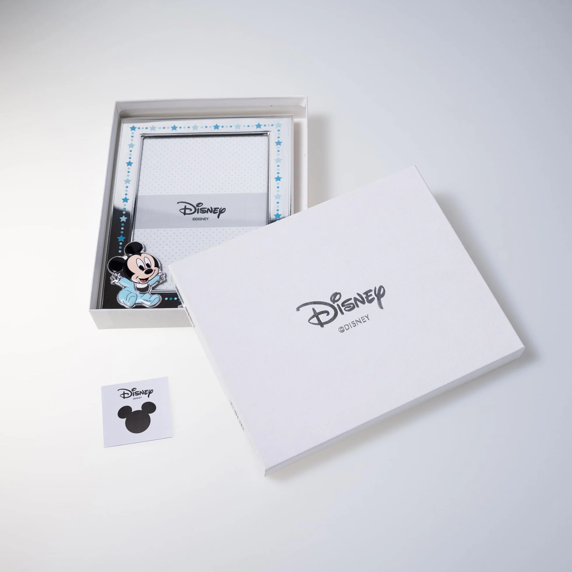 VALENTI & CO. Disney Baby Topolino Cornice Portafoto Argento 9x13 cm