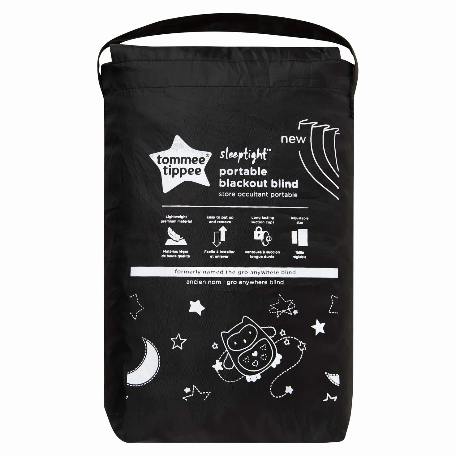 Tommee Tippee Sleeptime Tenda oscurante portatile per bambini, media, nero