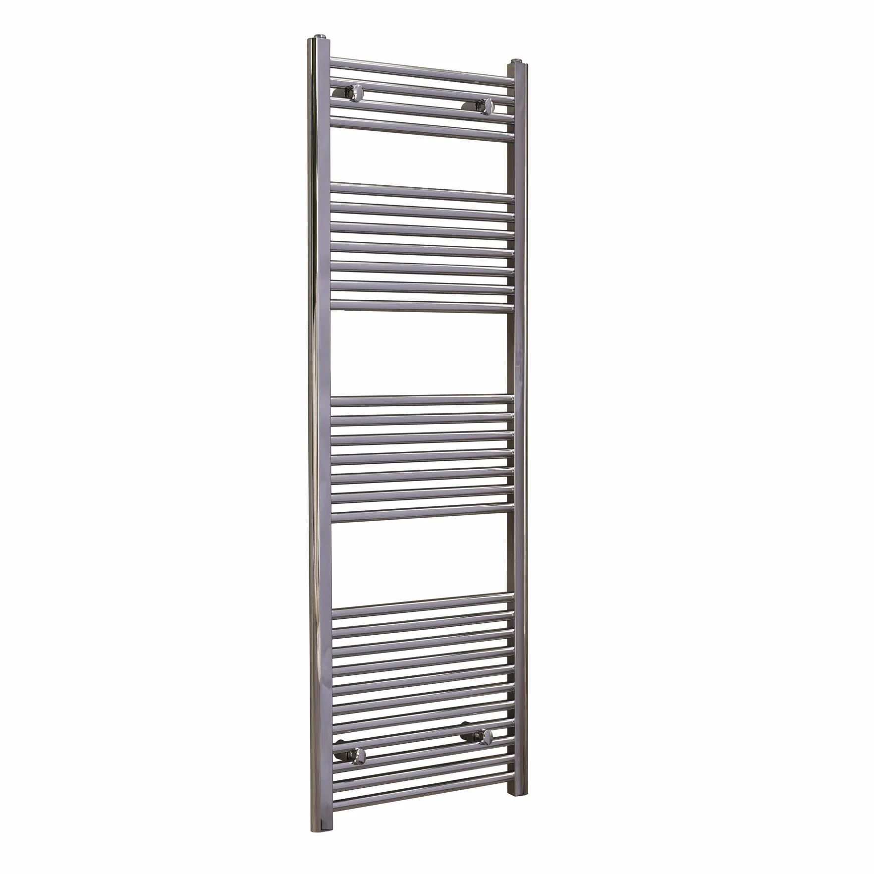 Termoarredo Scaldasalviette Dritto Acciaio Cromato 60x70 cm