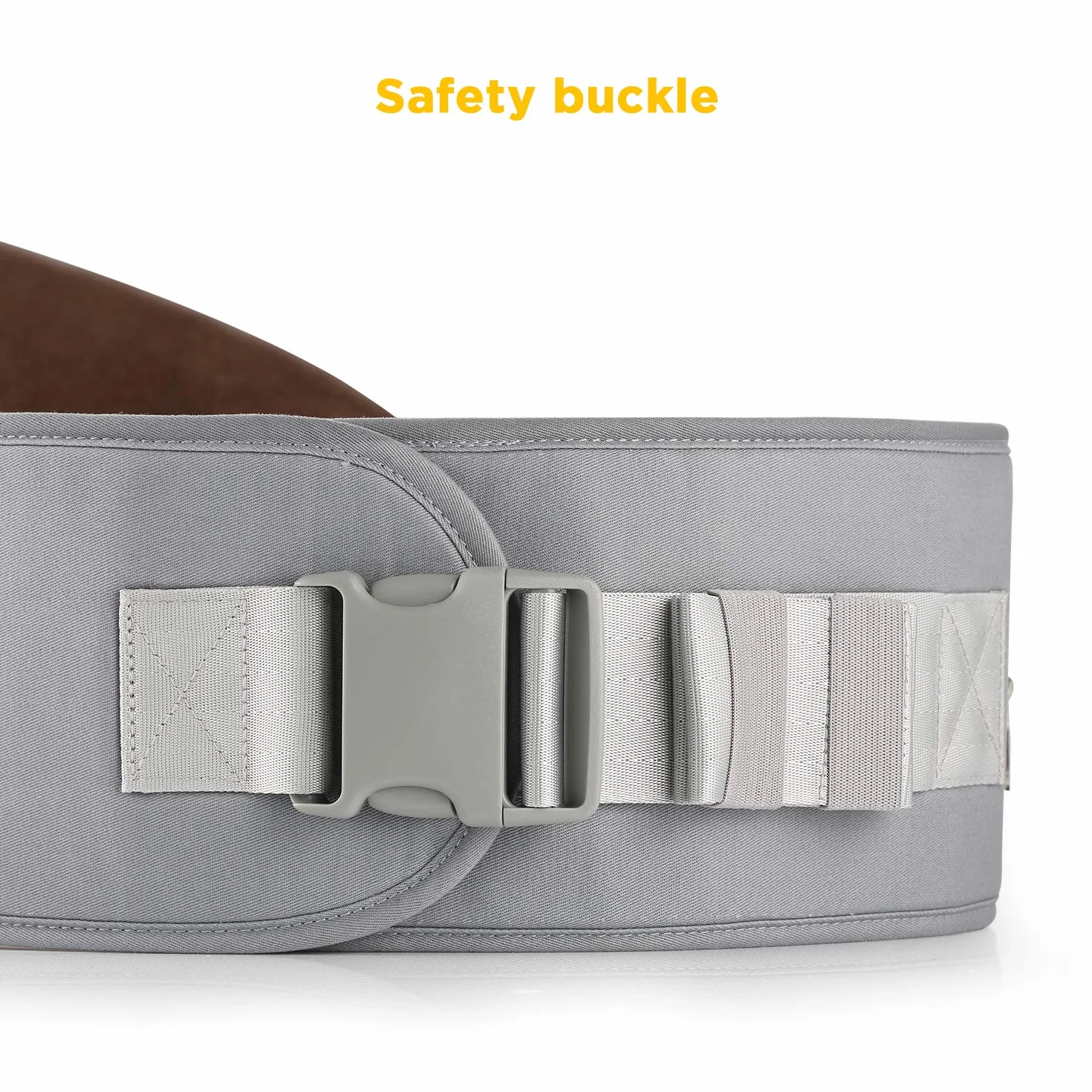 GAGAKU Hipseat Marsupio Sicurezza Supporto del Sedile della Dell'anca del Bambino 0-36 Mesi - Grigio