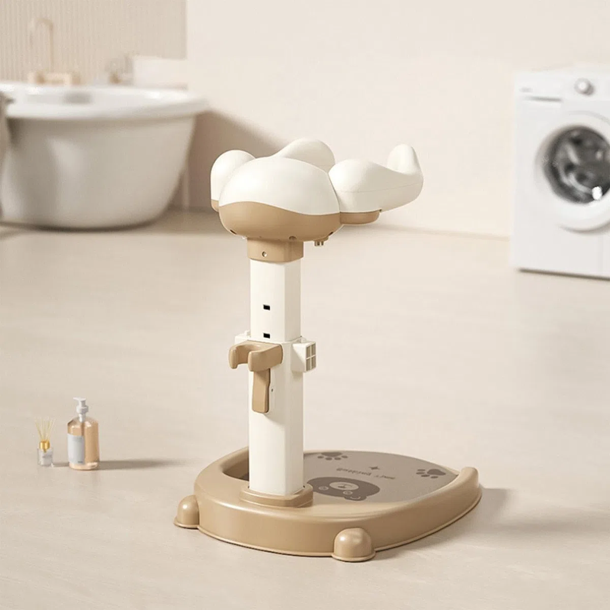 Supporto per la Doccia dei Bambini,Supporto Regolabile | Pedana Antiscivolo Per Bimbi In Piedi Sotto La Doccia,Per Hotel Viaggi Appartamento Vasca Da Bagno Casa Ragazze E