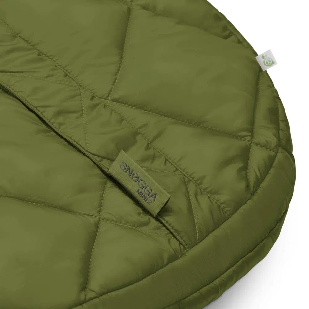 CYBEX Gold Sacco a Pelo Snøgga Mini 2, Per Seggiolini Auto, Dalla Nascita Fino a Circa 24 Mesi, TOG 4, Nature Green (Verde)