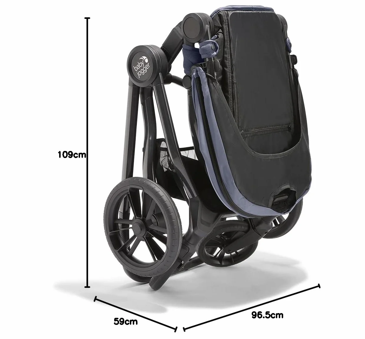 BABY JOGGER City Sights Passeggino 4 ruote grandi per tutti i terreni seduta reversibile richiudibile con una mano 0-22kg