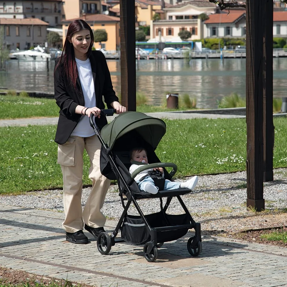 Foppapedretti Passeggino Compatto Voilà 0-22 kg Telaio in Alluminio Salvia