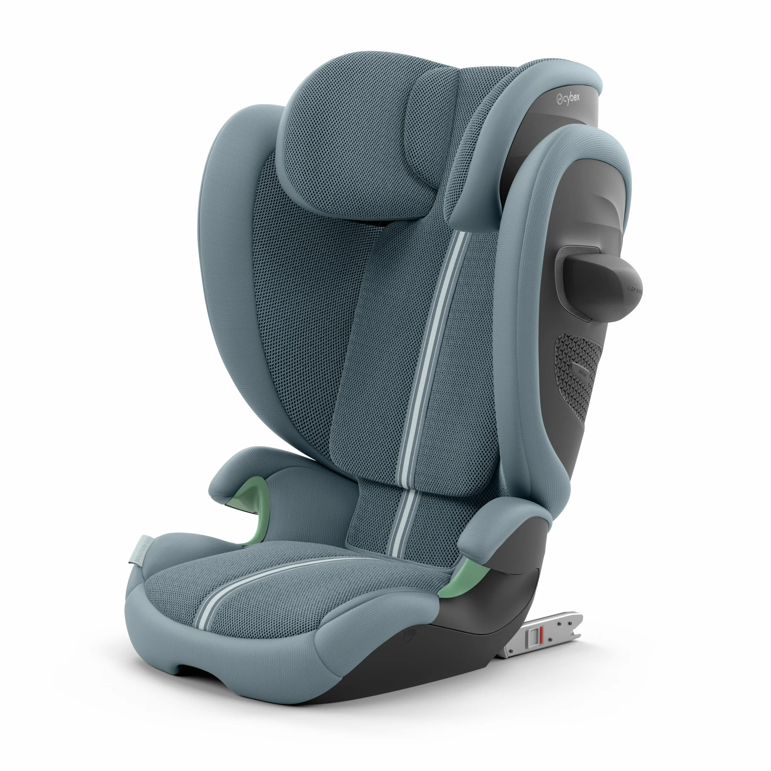 Cybex Solution G2 Plus/Stormy Blue-light blue PU1, Blu tempestoso, Soluzione G2, Plus