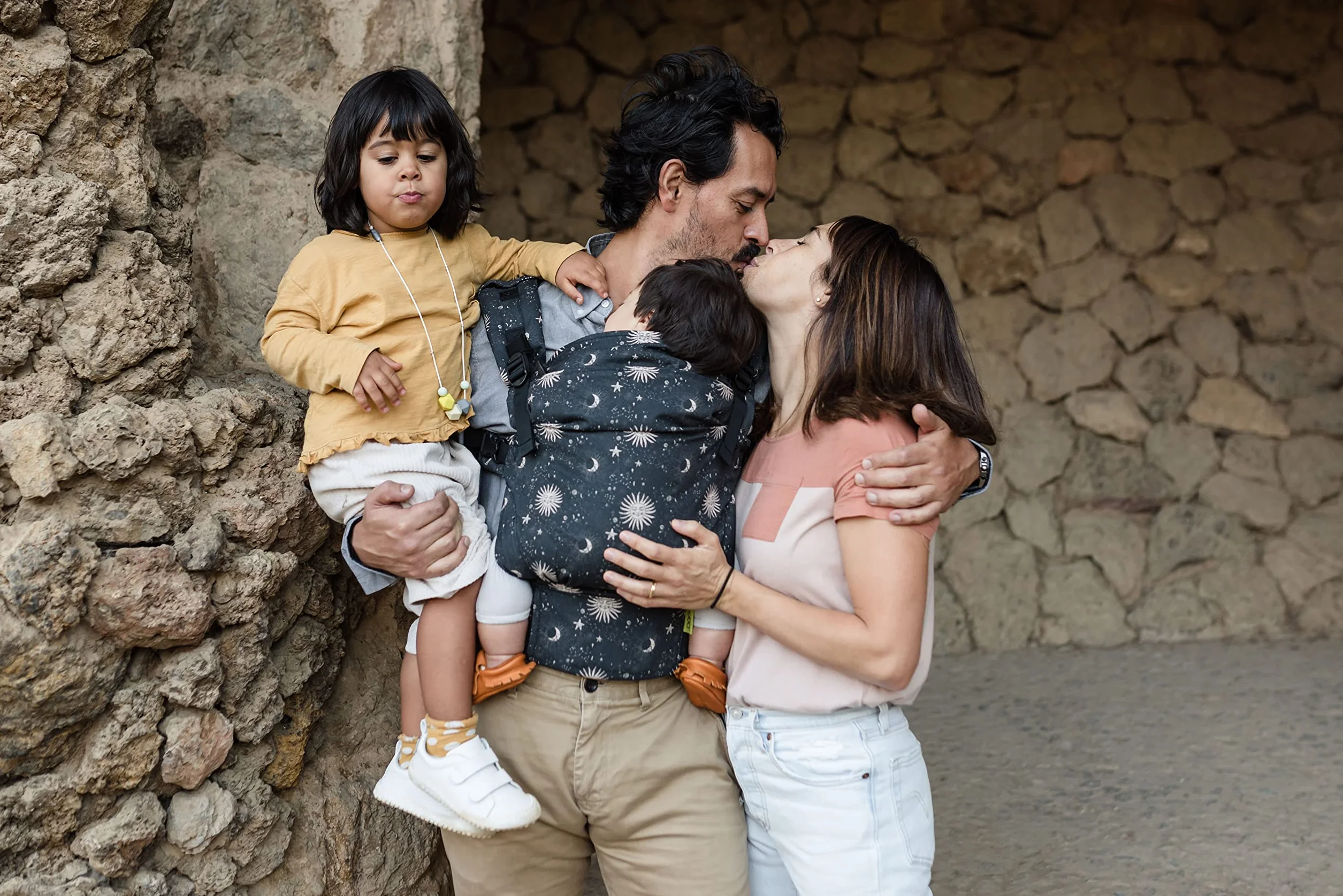 Boba X Marsupio – Regolabile da Neonato a Bambino, Marsupio Ergonomico 2-in-1 Frontale e Zaino con Spallacci Incrociabili (Cosmo)