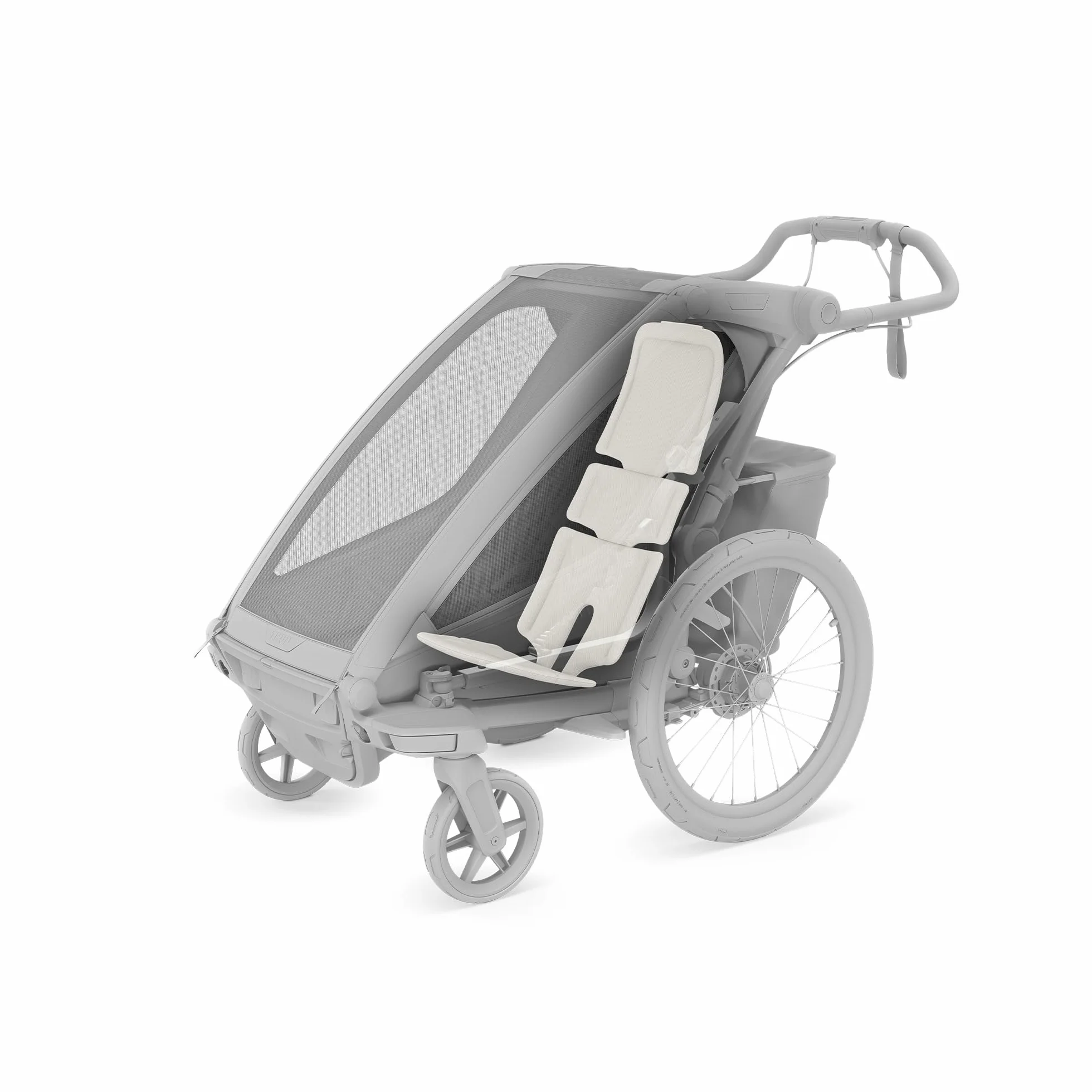 Thule Chariot Seat Liner Fodera Imbottita Gray