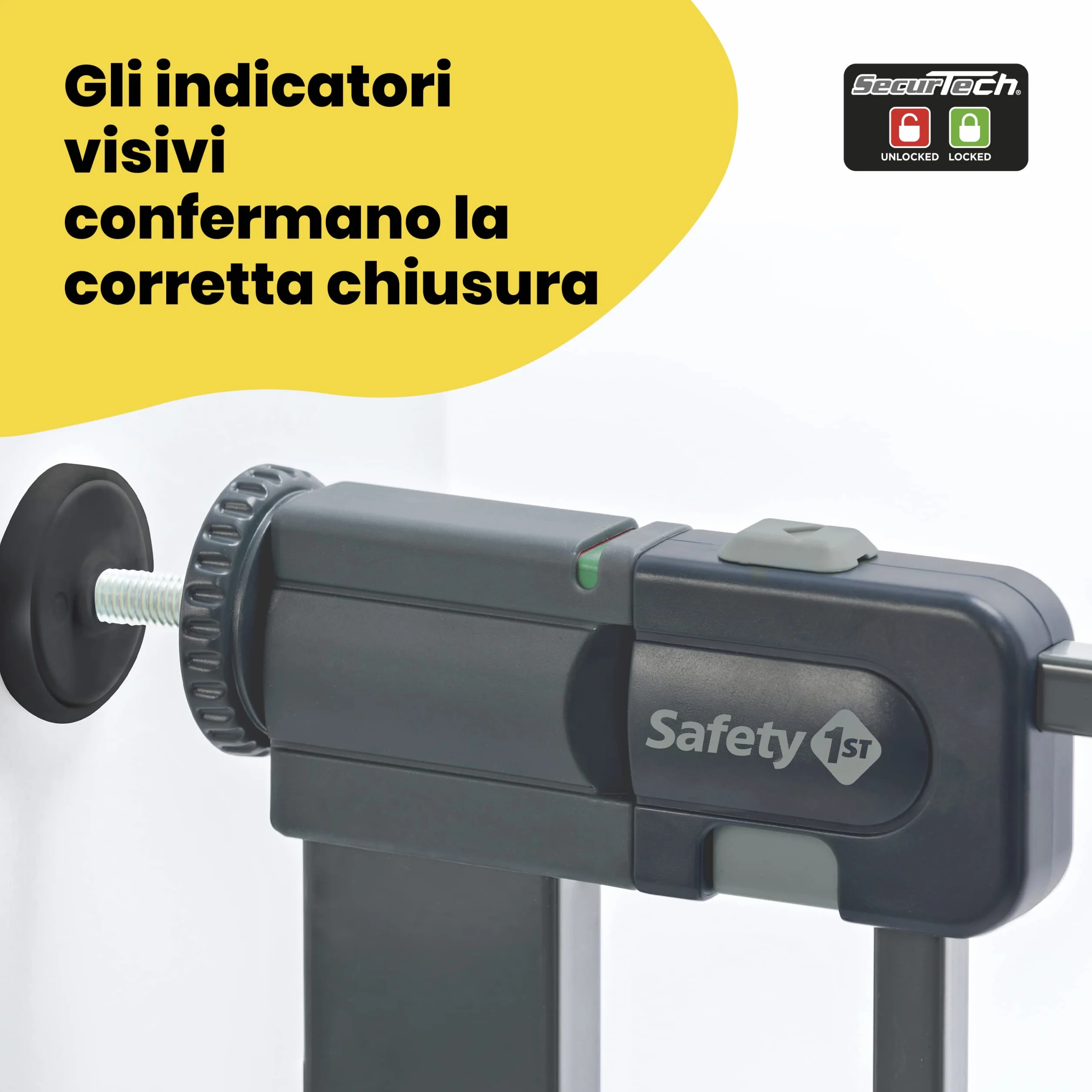 Safety 1st Easy Close Metal Cancelletto di Sicurezza 73-80 cm