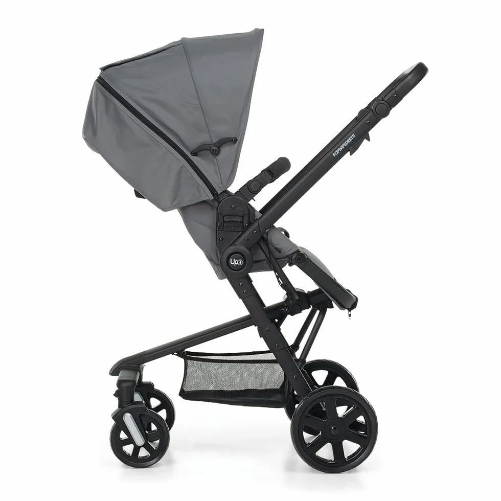 Foppapedretti Up3 i-Size sistema combinato Titanio