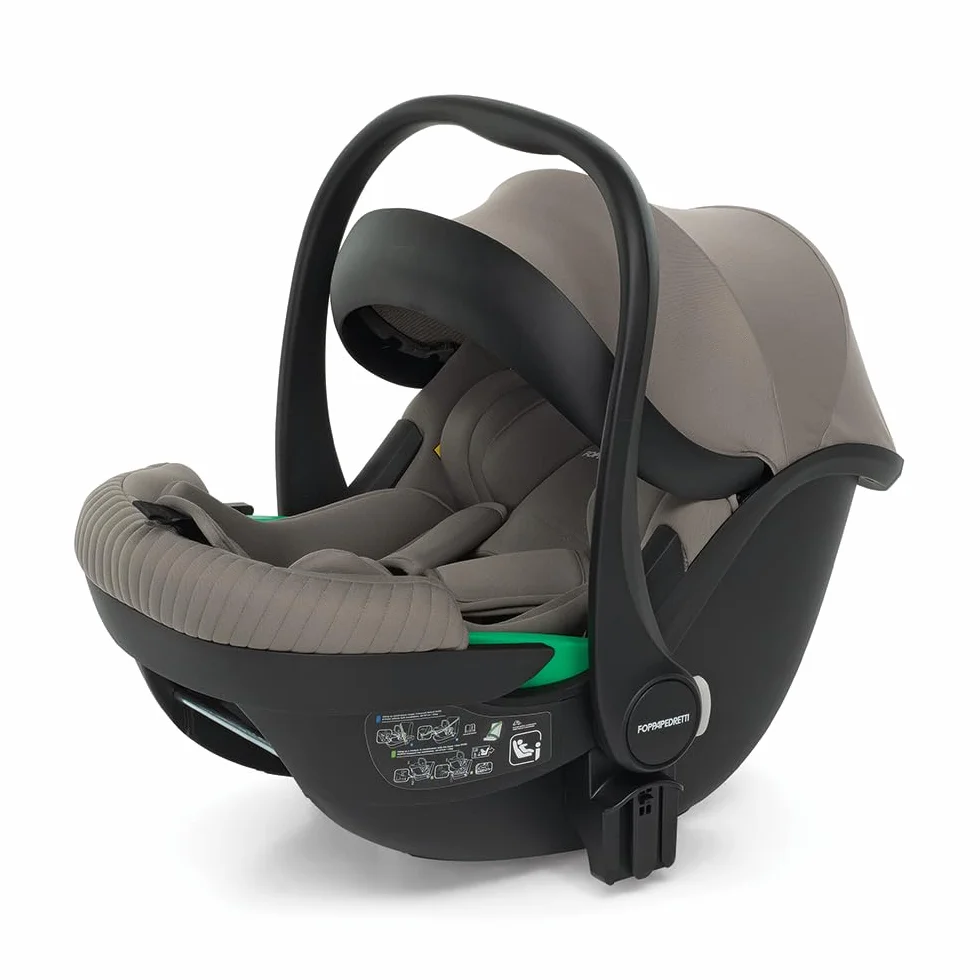 Foppapedretti Trio Divo I-Size, System Modułowy dla Dzieci, Gondola Wózek i Fotelik Samochodowy I-Size, Składany, Zgodny z ECE R129, Lekki