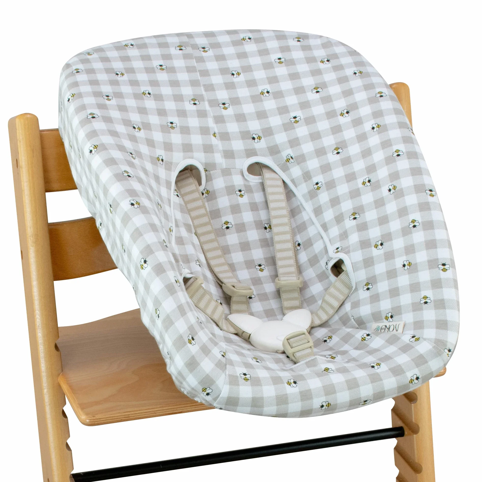 JYOKO KIDS Fodera in Cotone Compatibile con Stokke NewBorn (PICNIC VICHY)