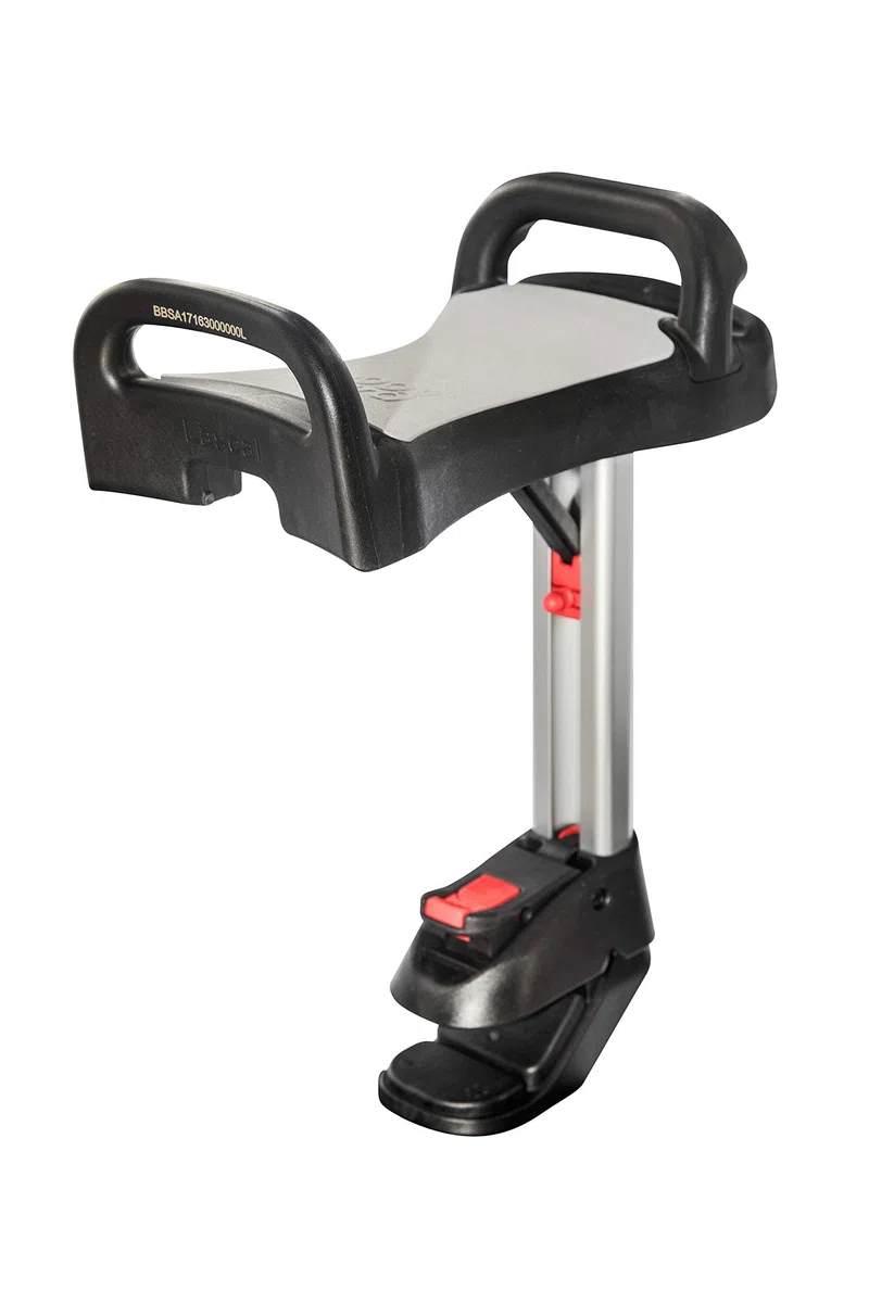 Lascal Saddle per BuggyBoard Maxi, Sellino bambino pieghevole e removibile da pedana buggy board, Seggiolino passeggino per modello Maxi dal 2011 in poi, grigio