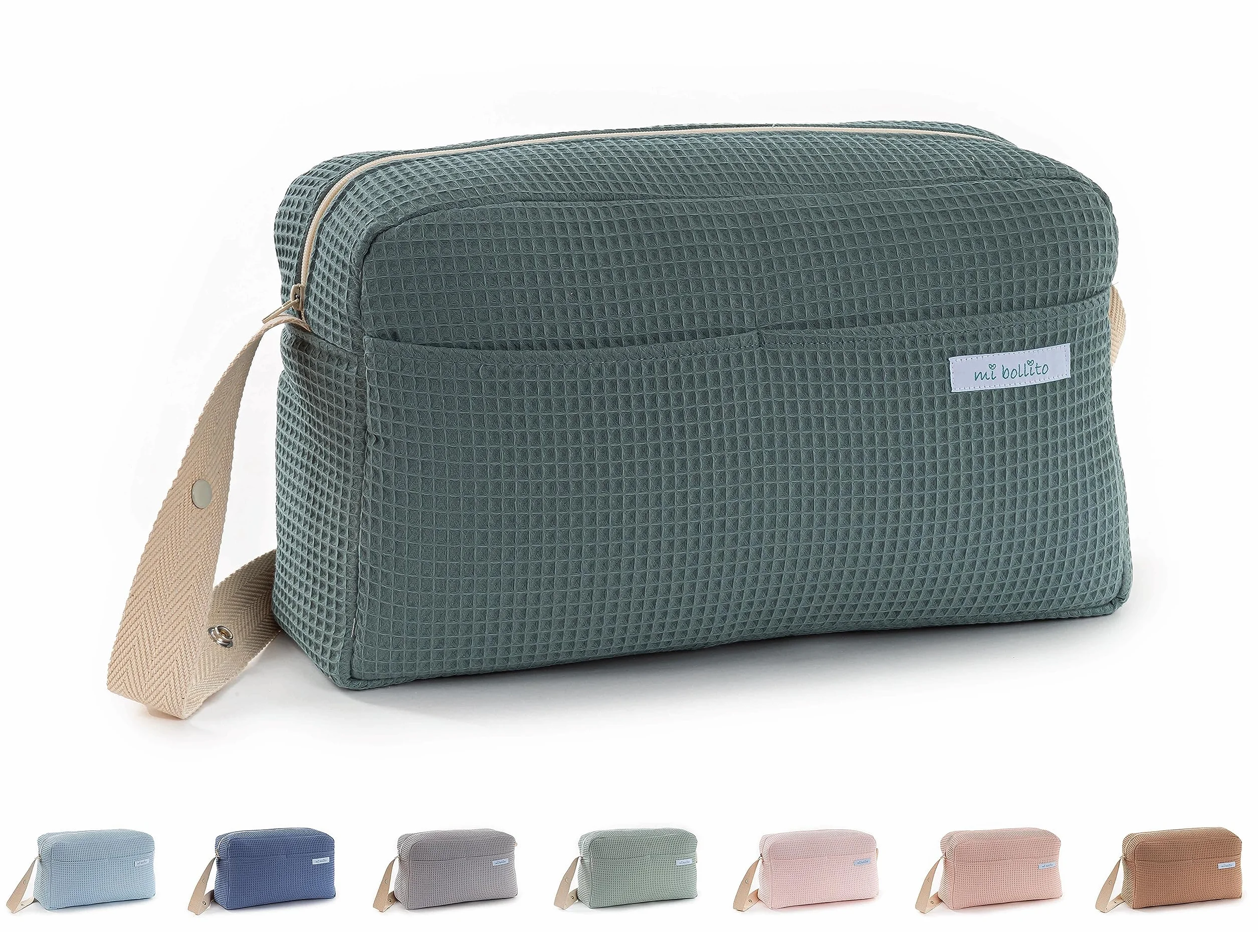 Borsa per passeggino organizzatrice grande capacità Verde